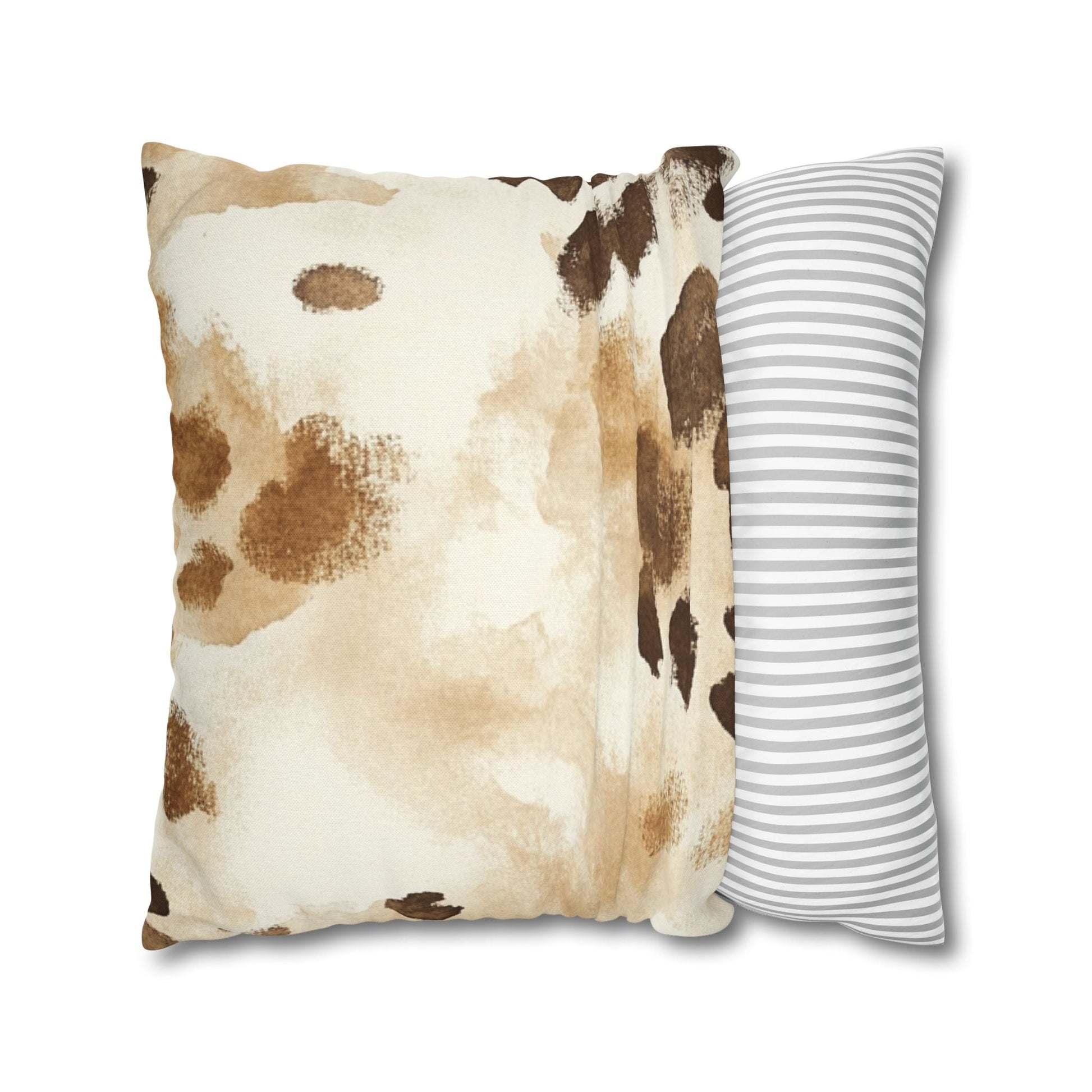 Spun Polyester Square Pillowcase, Artsulli - Art is Long, Life is Short, Home Decor, , , , , , , 