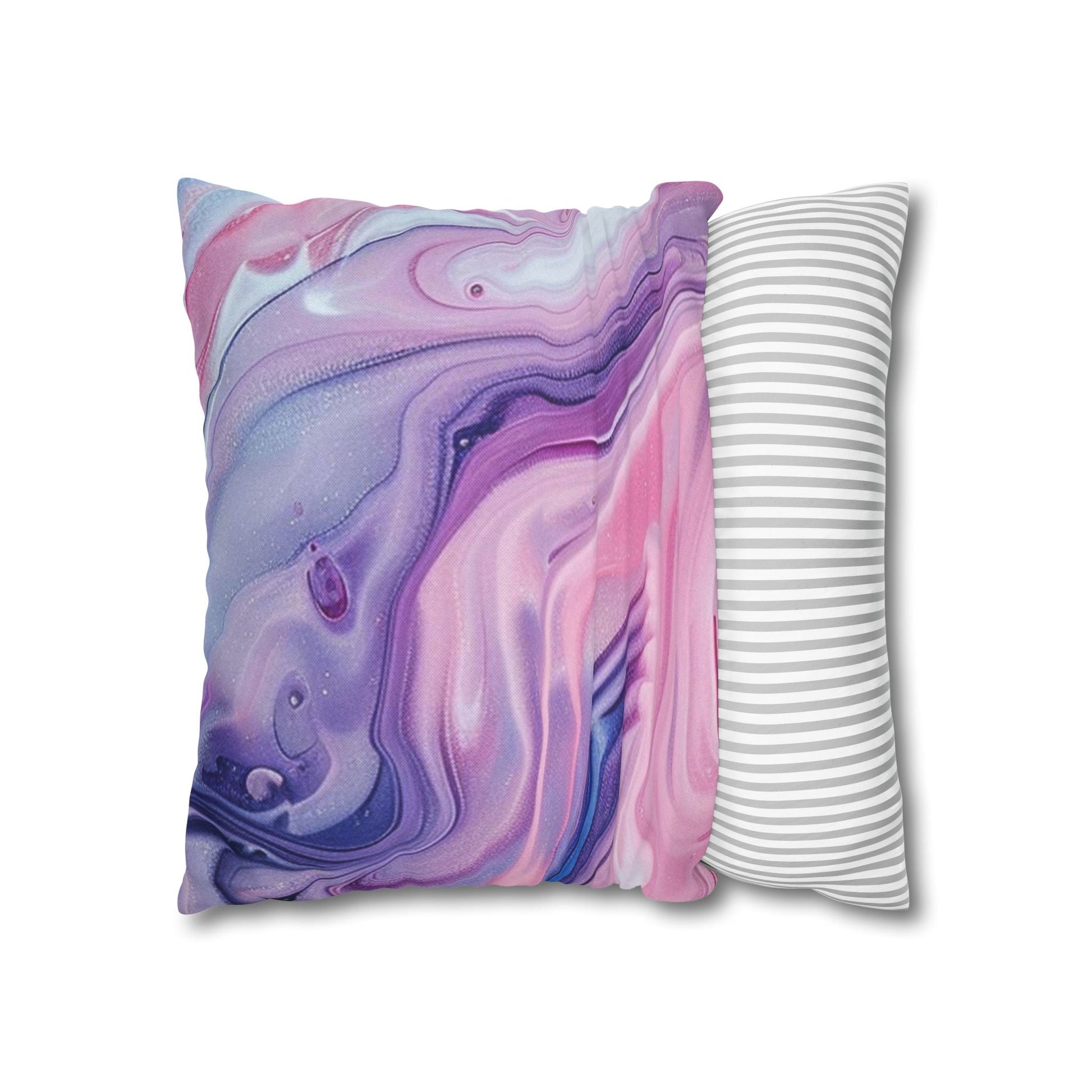 Spun Polyester Square Pillowcase, Artsulli - Art is Long, Life is Short, Home Decor, , , , , , , 