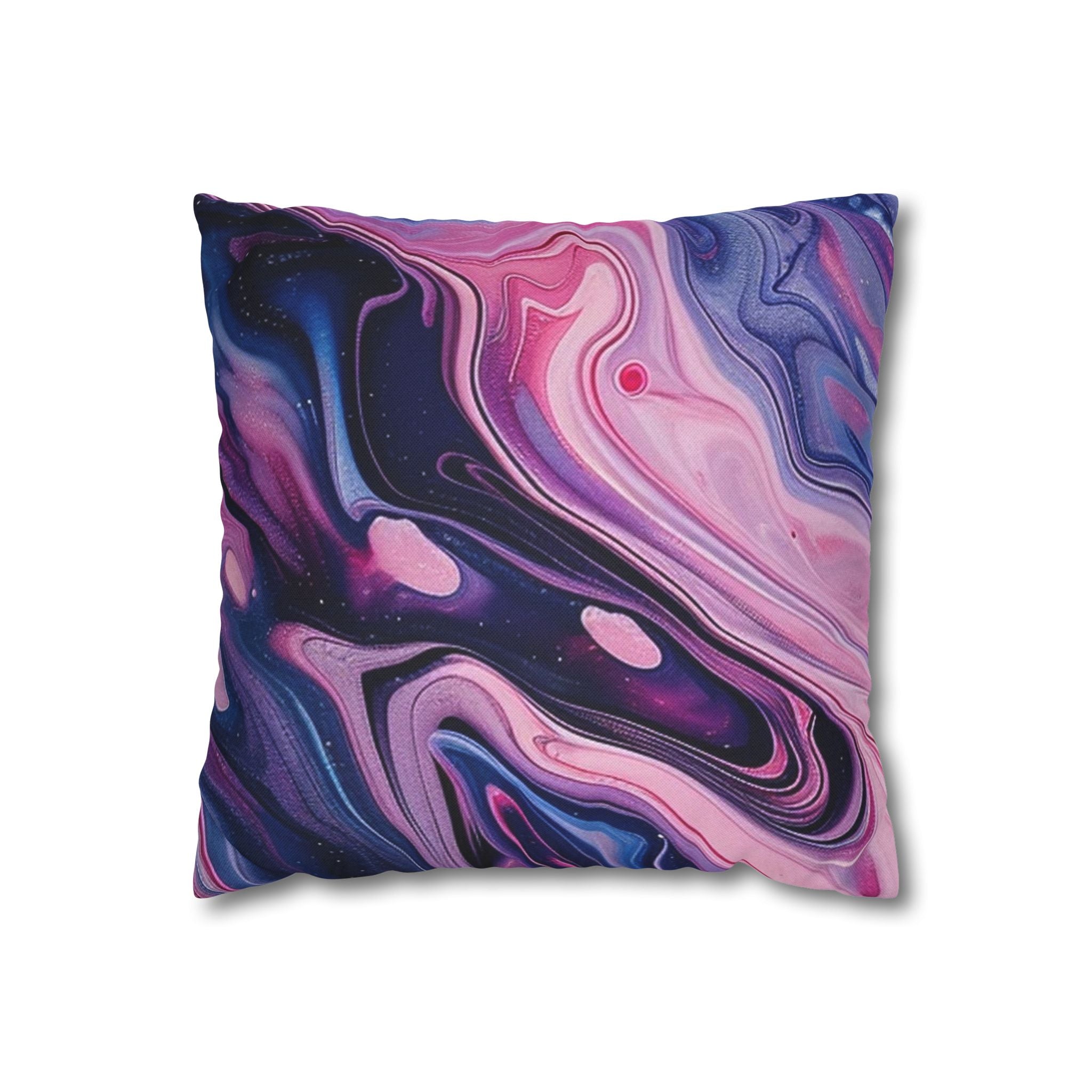 Spun Polyester Square Pillowcase, Artsulli - Art is Long, Life is Short, Home Decor, Size, 14" × 14", , , , , 26500292718037536012