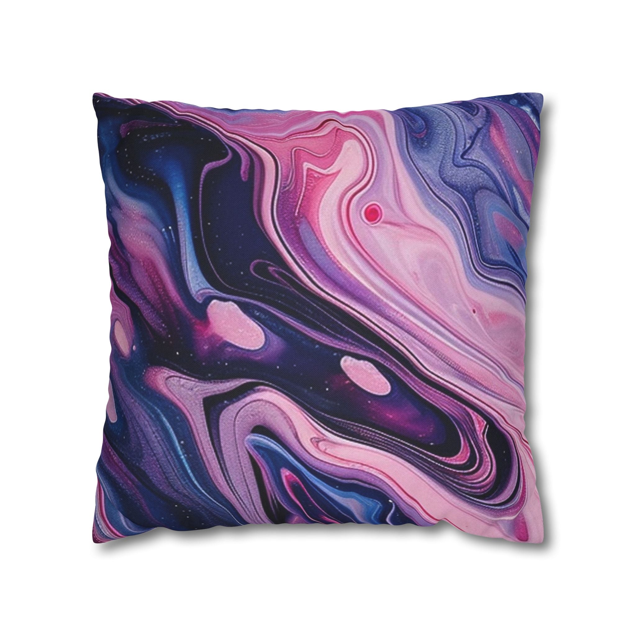 Spun Polyester Square Pillowcase, Artsulli - Art is Long, Life is Short, Home Decor, Size, 18" × 18", , , , , 32739603171485870330
