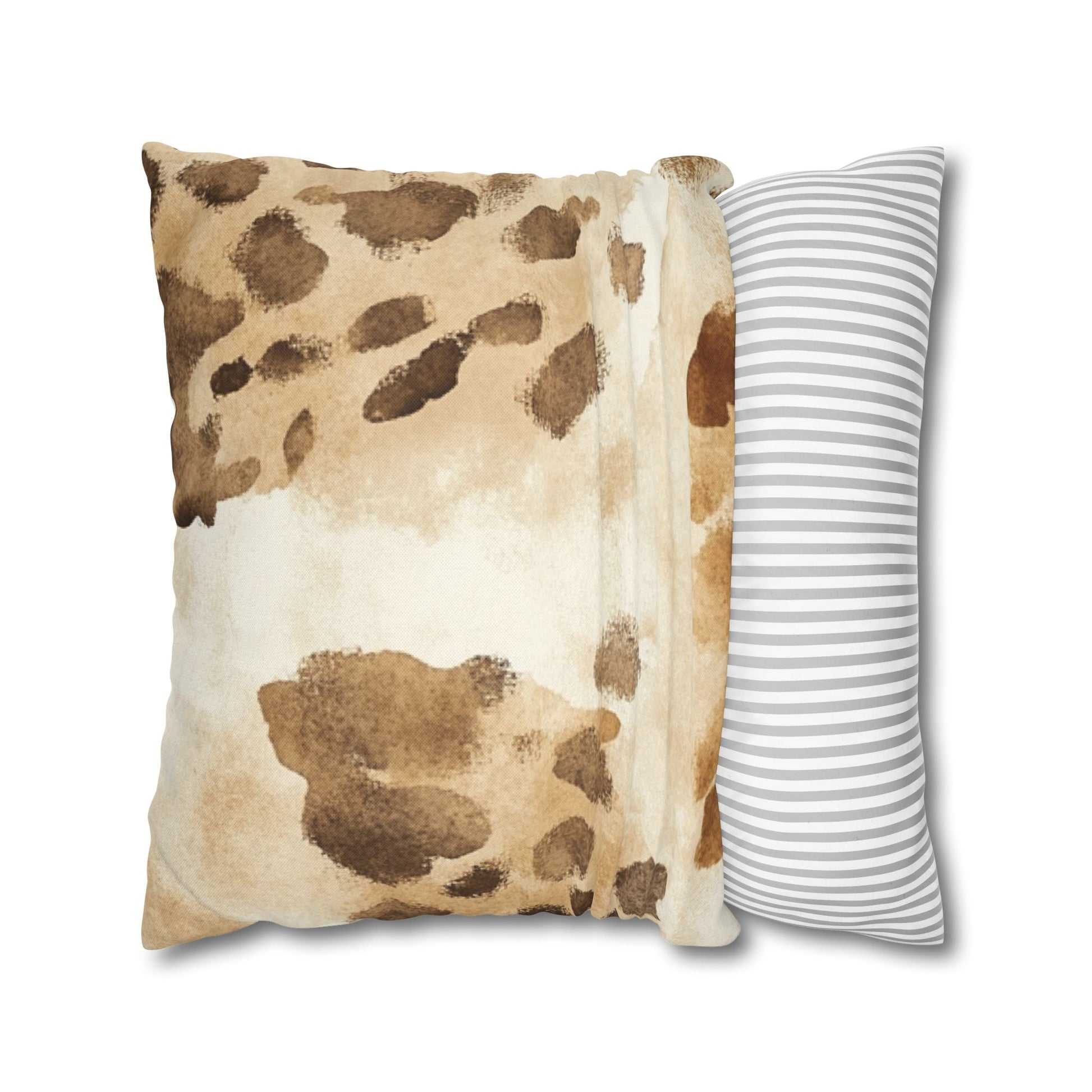 Spun Polyester Square Pillowcase, Artsulli - Art is Long, Life is Short, Home Decor, , , , , , , 