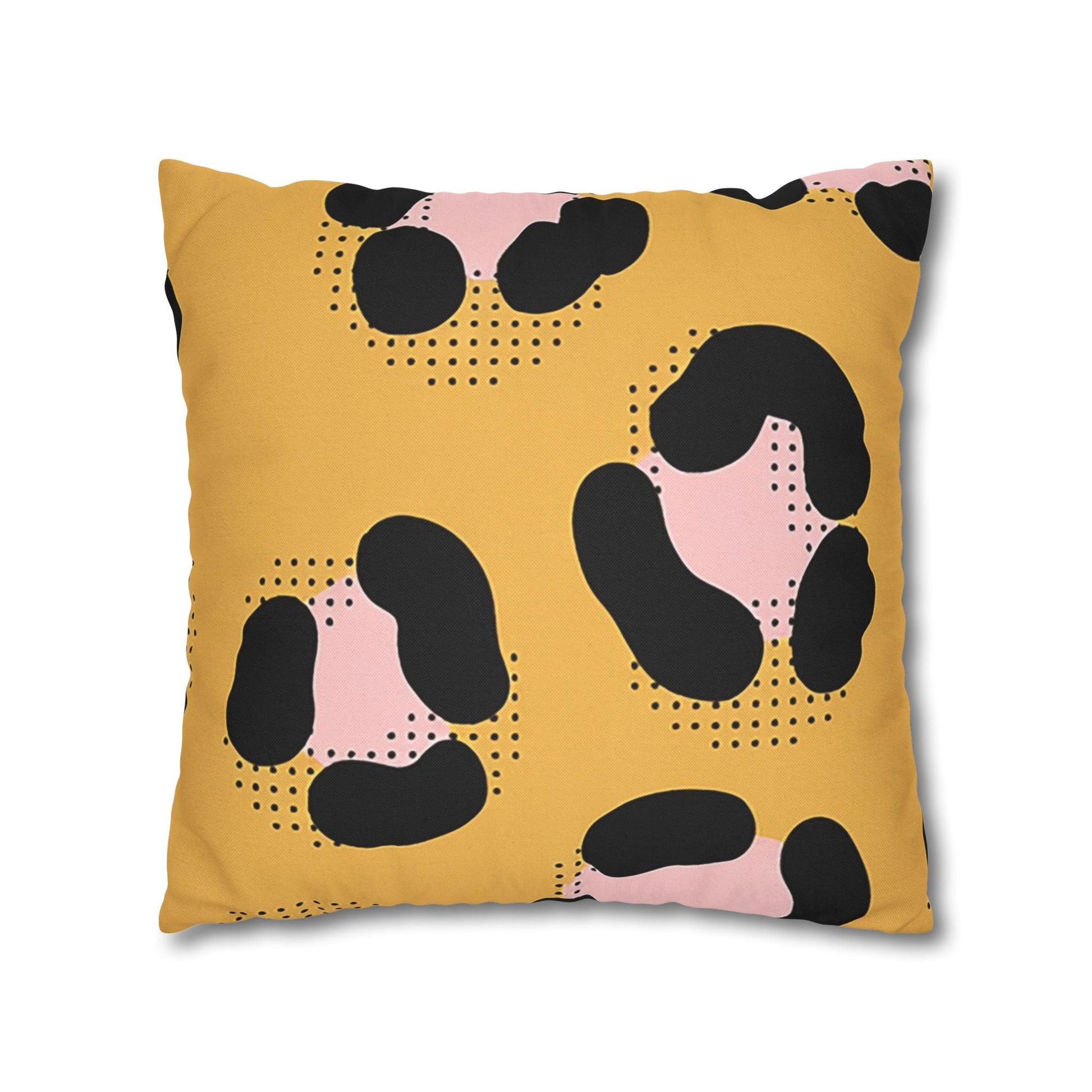 Spun Polyester Square Pillowcase, Artsulli - Art is Long, Life is Short, Home Decor, , , , , , , 