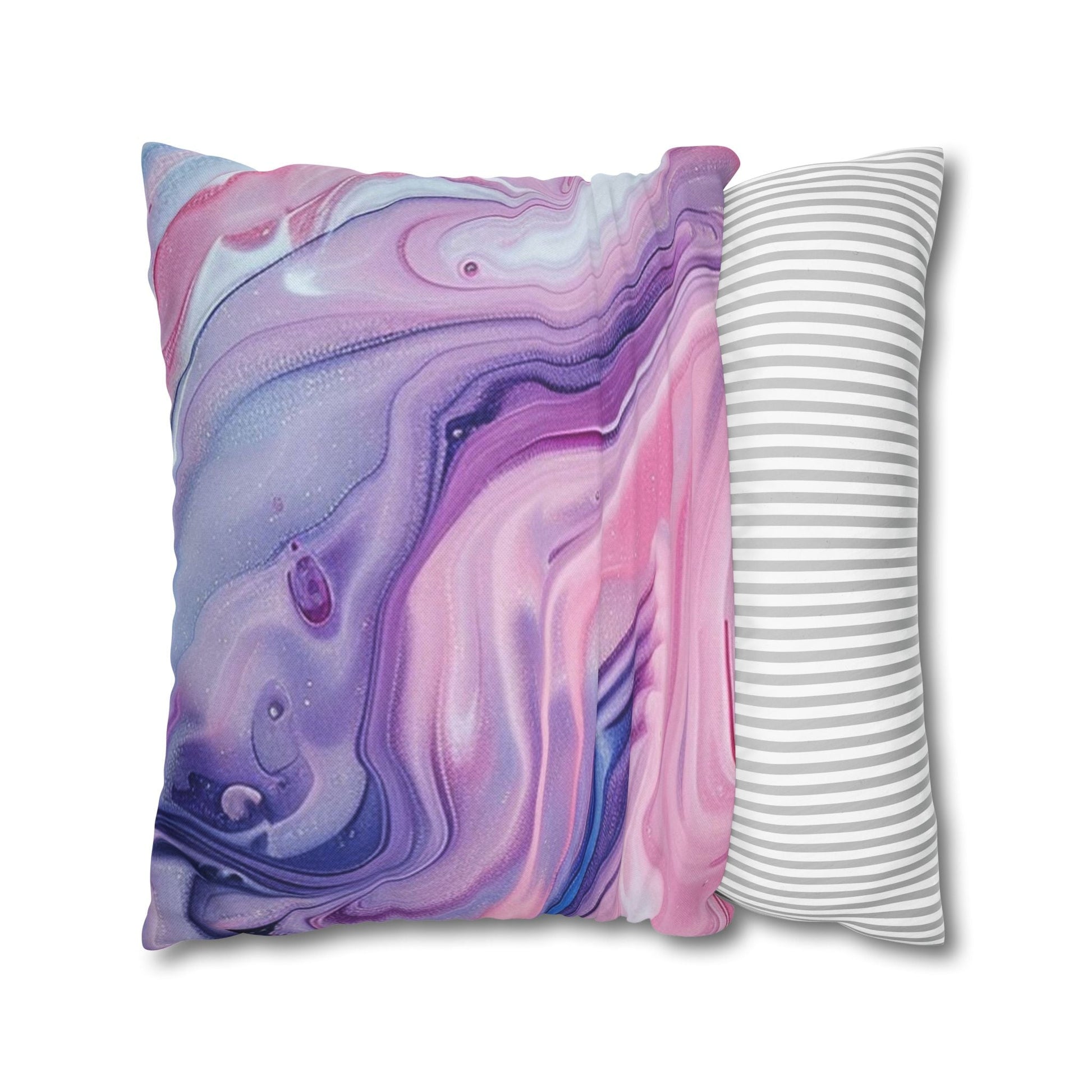 Spun Polyester Square Pillowcase, Artsulli - Art is Long, Life is Short, Home Decor, , , , , , , 