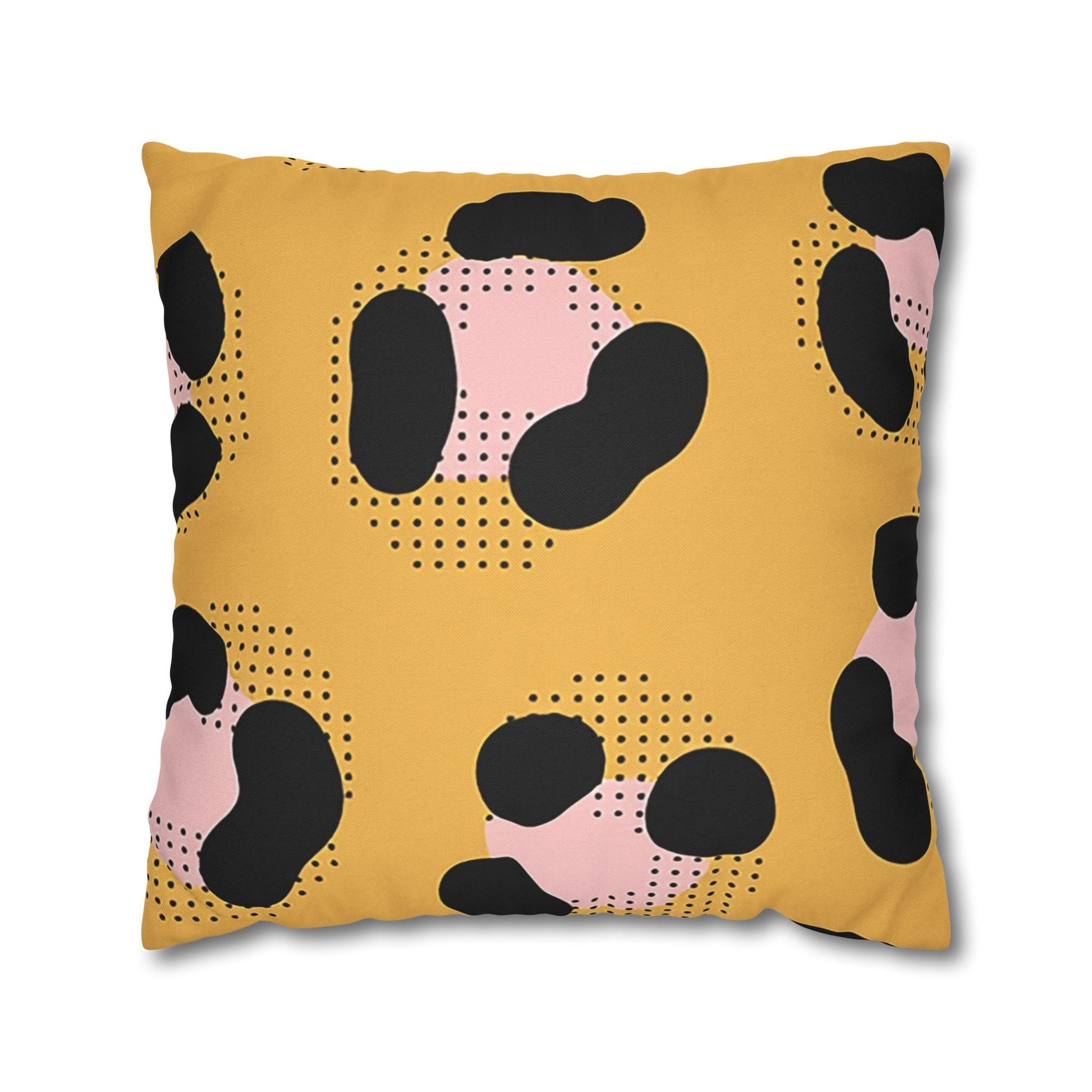 Spun Polyester Square Pillowcase, Artsulli - Art is Long, Life is Short, Home Decor, Size, 20" × 20", , , , , 34965398093145180217