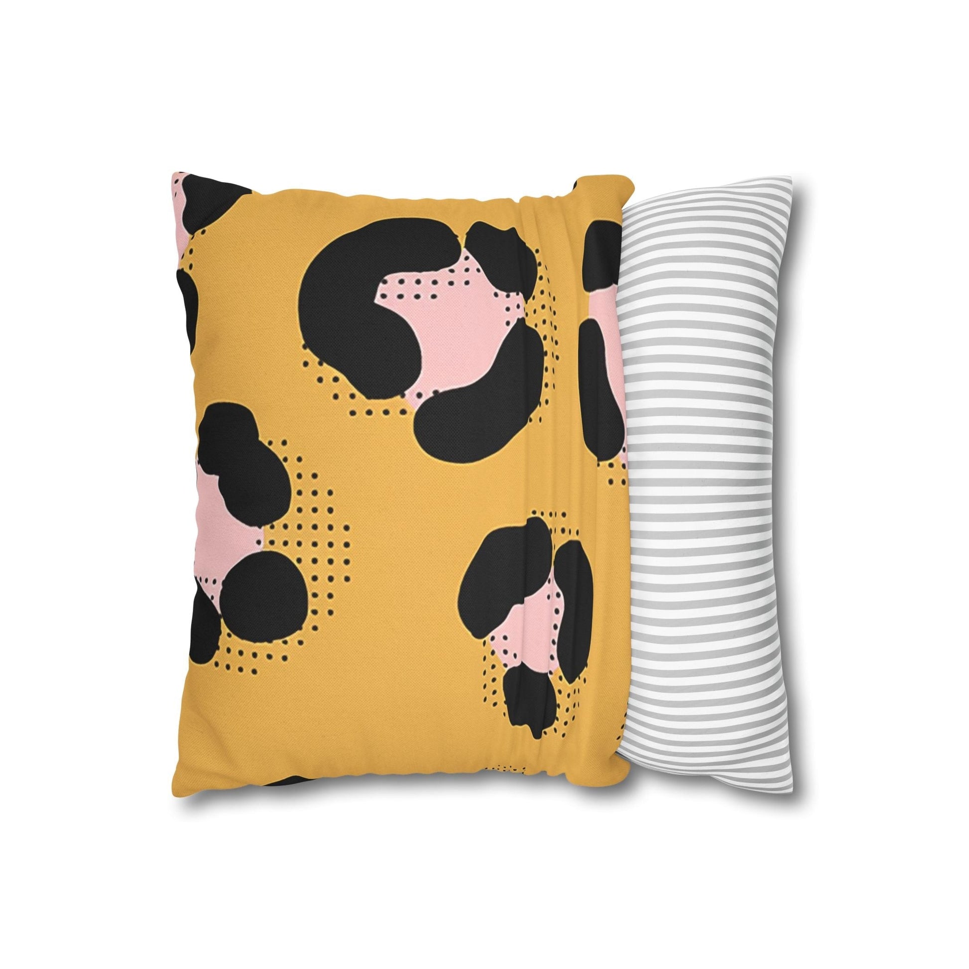 Spun Polyester Square Pillowcase, Artsulli - Art is Long, Life is Short, Home Decor, , , , , , , 