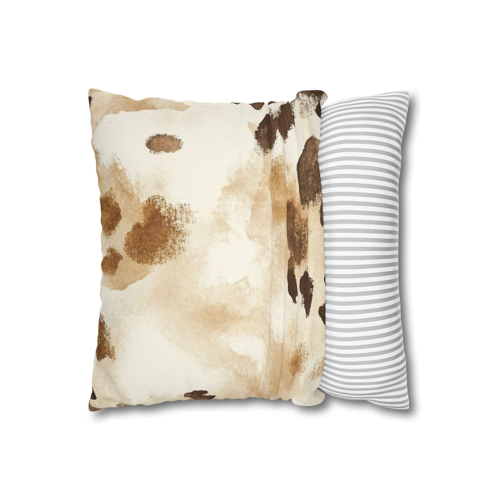 Spun Polyester Square Pillowcase, Artsulli - Art is Long, Life is Short, Home Decor, , , , , , , 