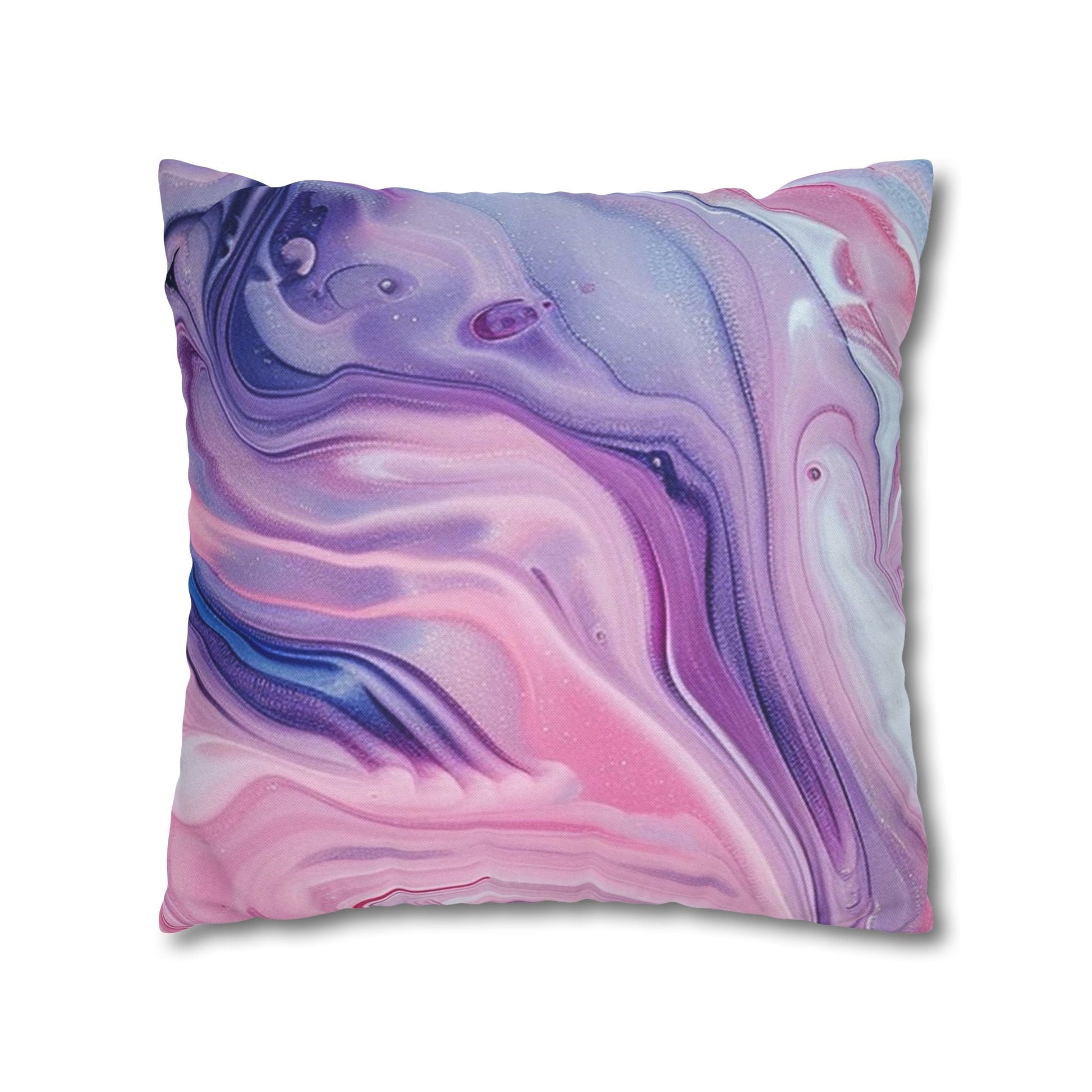 Spun Polyester Square Pillowcase, Artsulli - Art is Long, Life is Short, Home Decor, , , , , , , 