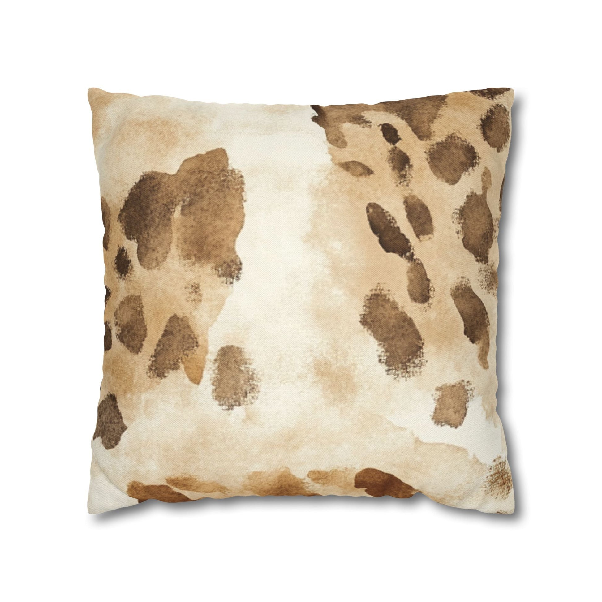 Spun Polyester Square Pillowcase, Artsulli - Art is Long, Life is Short, Home Decor, Size, 18" × 18", , , , , 24803346951429141717
