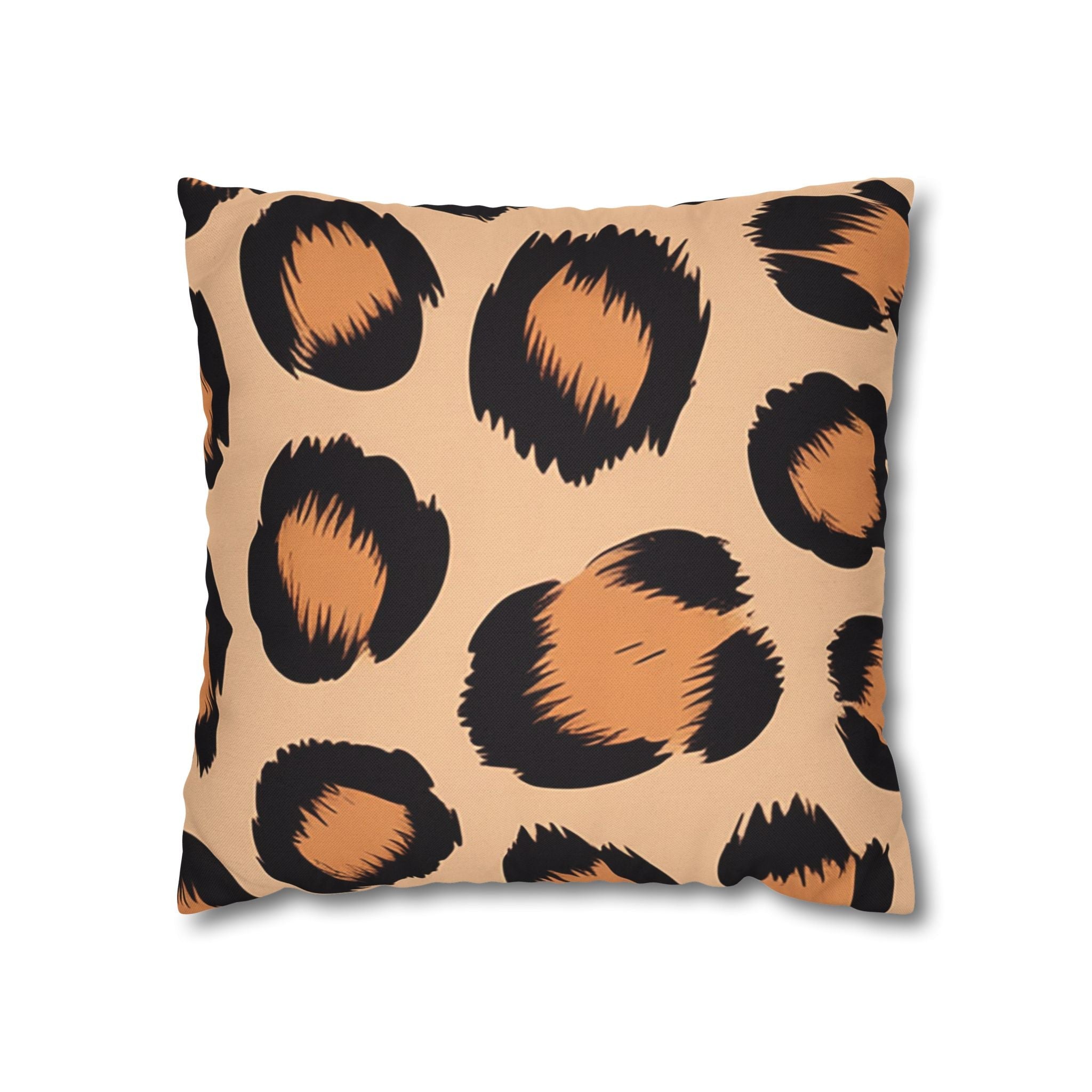 Spun Polyester Square Pillowcase, Artsulli - Art is Long, Life is Short, Home Decor, Size, 16" × 16", , , , , 11414641074964069978