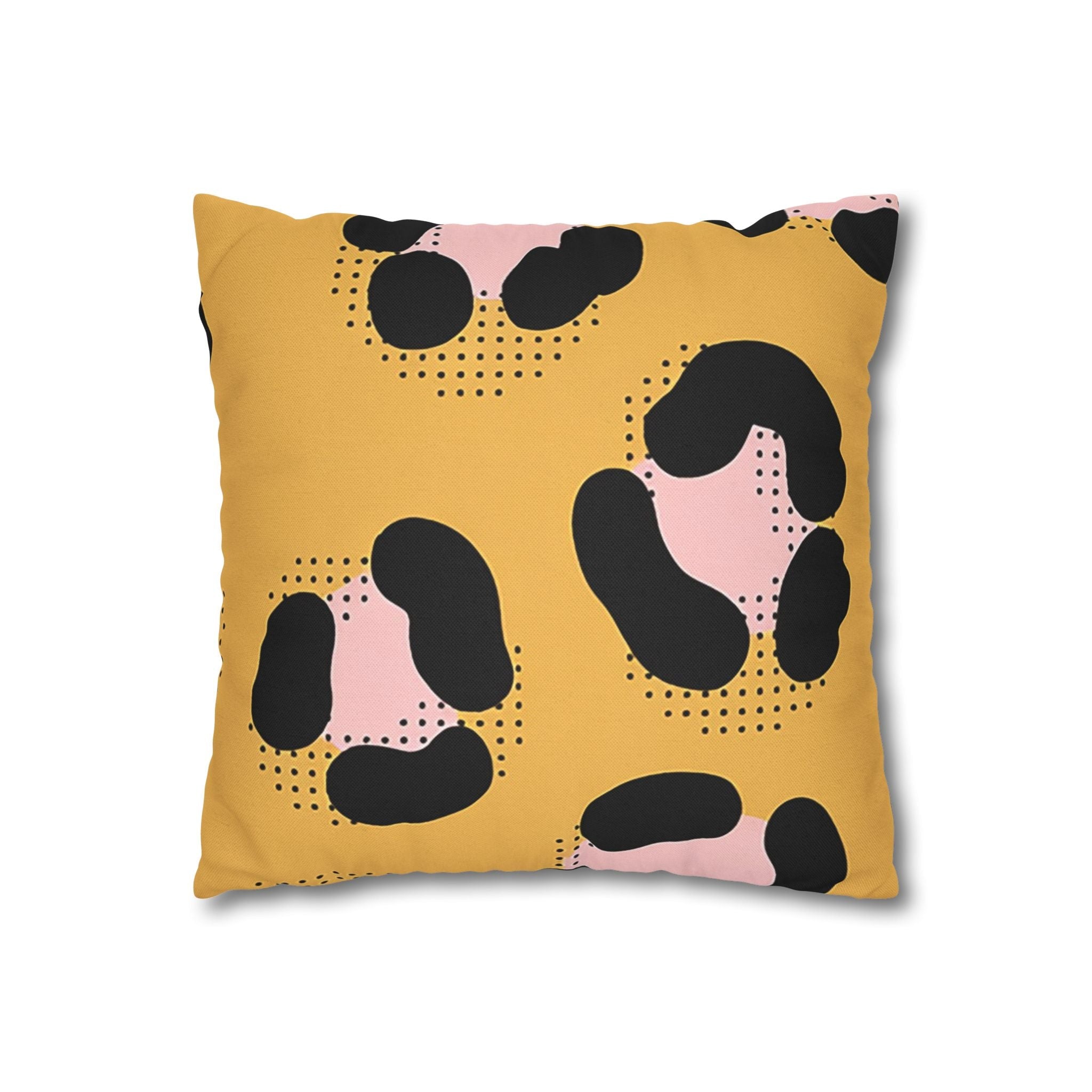 Spun Polyester Square Pillowcase, Artsulli - Art is Long, Life is Short, Home Decor, , , , , , , 