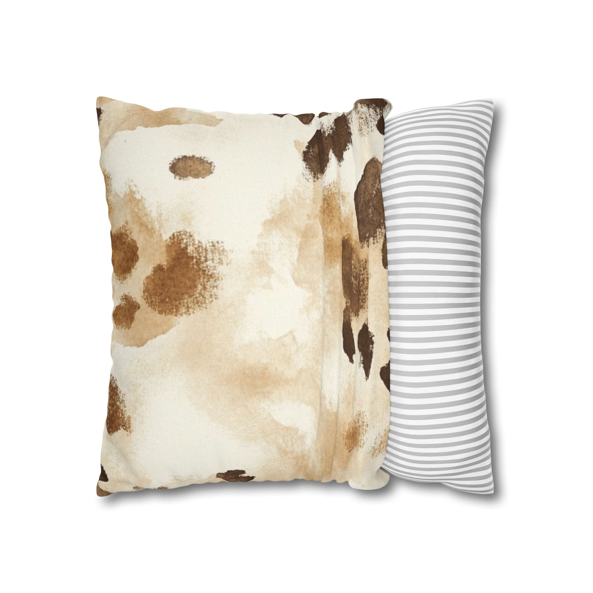 Spun Polyester Square Pillowcase, Artsulli - Art is Long, Life is Short, Home Decor, , , , , , , 