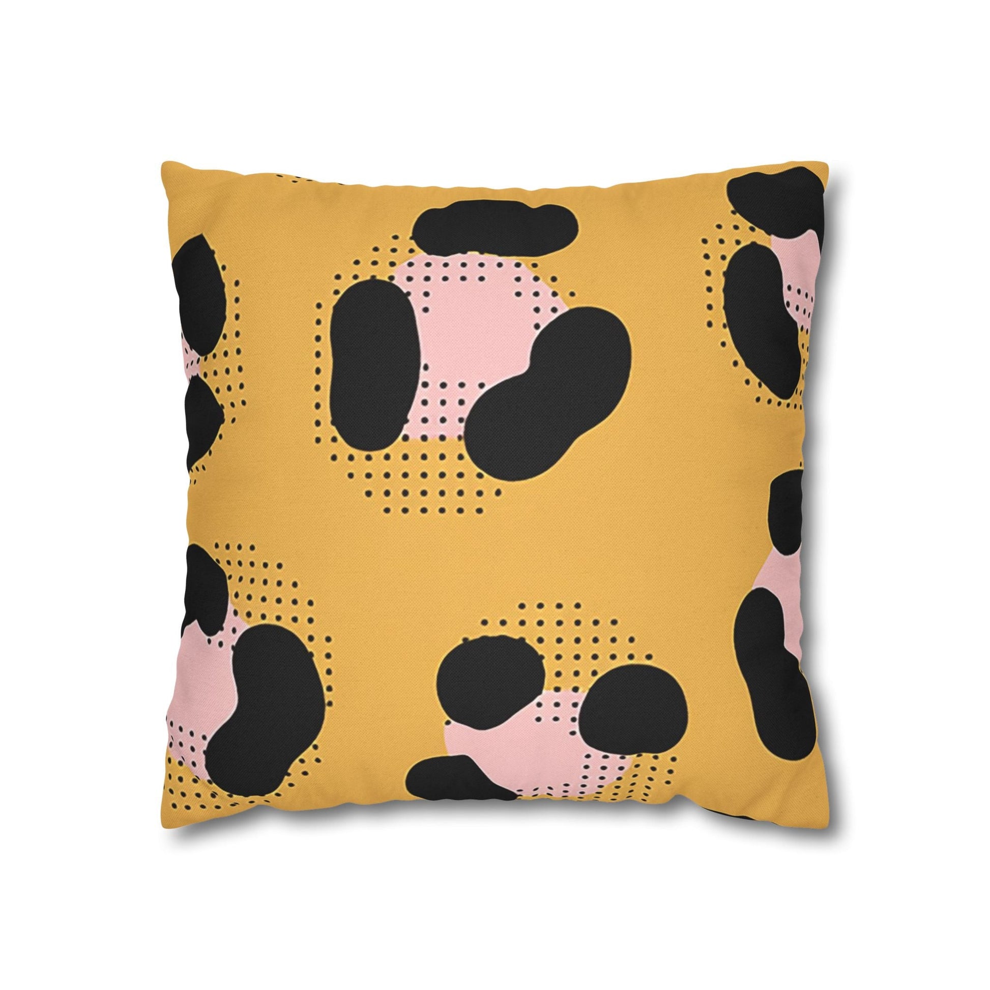 Spun Polyester Square Pillowcase, Artsulli - Art is Long, Life is Short, Home Decor, Size, 16" × 16", , , , , 96398641646439065056