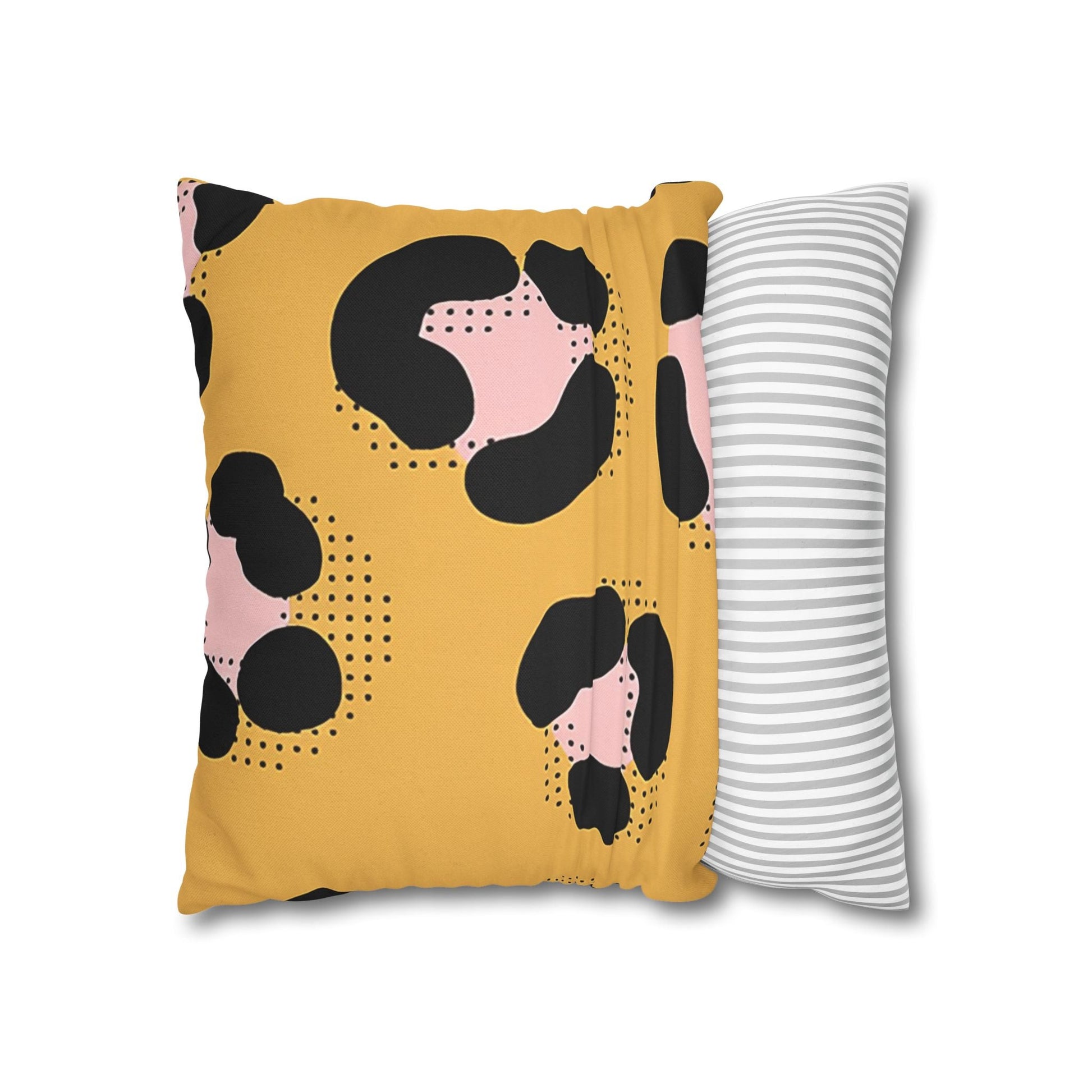 Spun Polyester Square Pillowcase, Artsulli - Art is Long, Life is Short, Home Decor, , , , , , , 