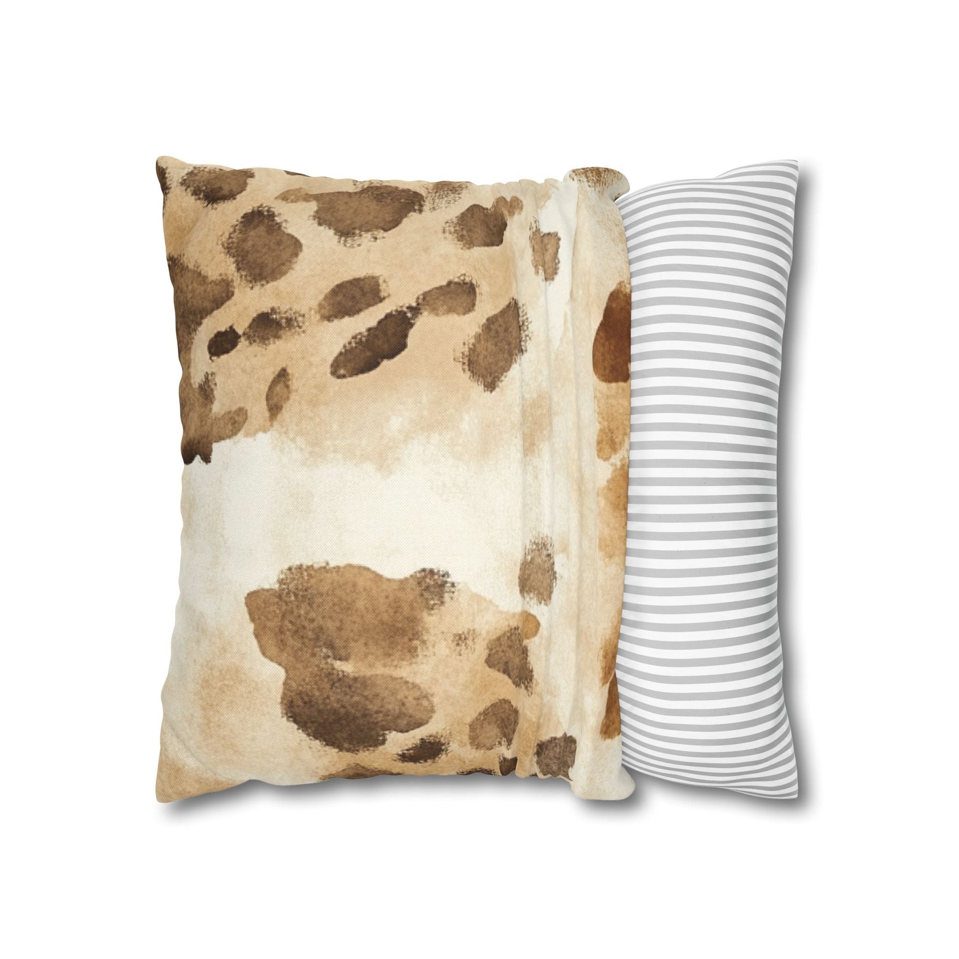 Spun Polyester Square Pillowcase, Artsulli - Art is Long, Life is Short, Home Decor, , , , , , , 