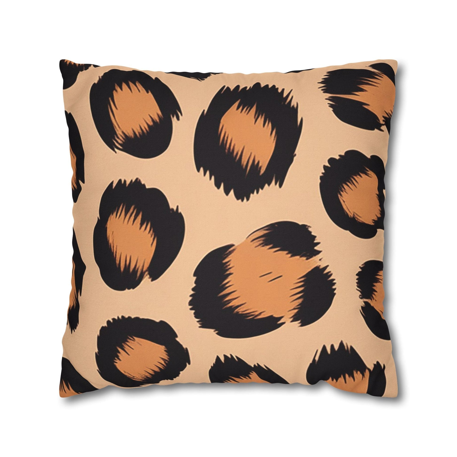 Spun Polyester Square Pillowcase, Artsulli - Art is Long, Life is Short, Home Decor, Size, 20" × 20", , , , , 71356289257604487388