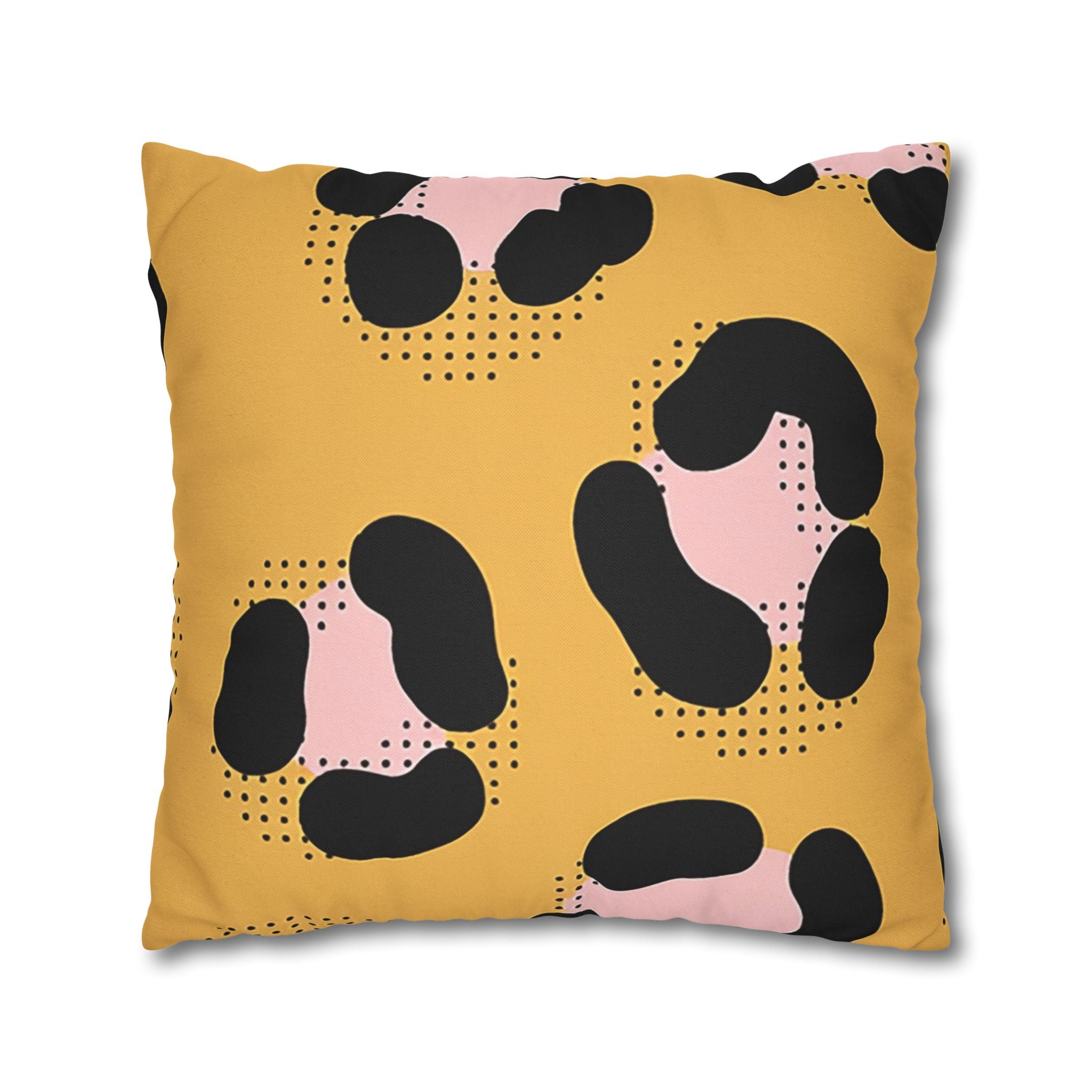 Spun Polyester Square Pillowcase, Artsulli - Art is Long, Life is Short, Home Decor, , , , , , , 