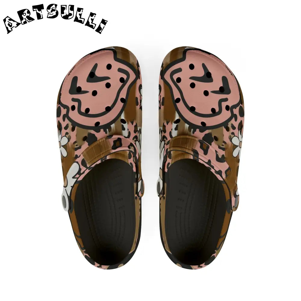Sutfin Ghosts Pop EVA Foam Clogs, Artsulli - Art is Long, Life is Short, Shoes, Size, US 6 (Women's), Color, Black, , , 17520361281235860185
