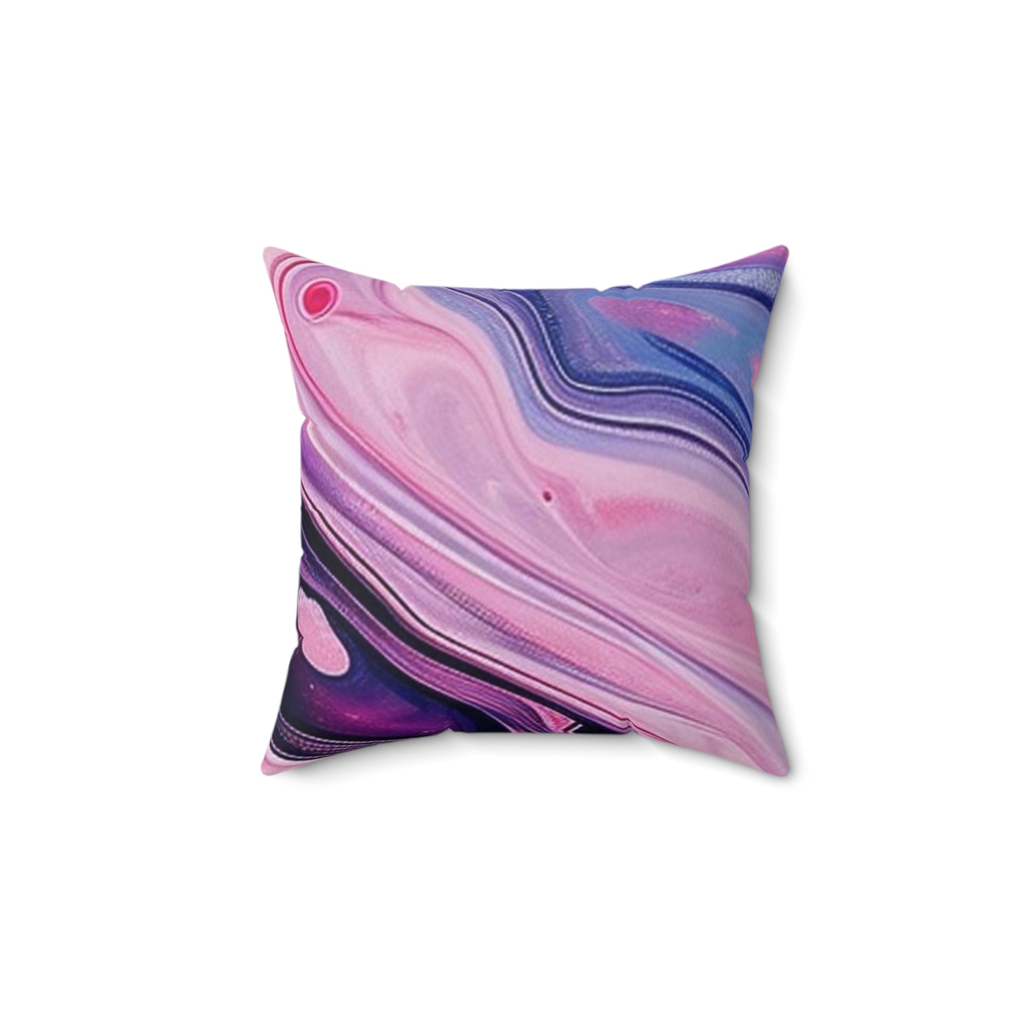 Swirling Abstract Throw Pillow, Artsulli - Art is Long, Life is Short, Home Decor, Size, 14" × 14", , , , , 24858378210842851198
