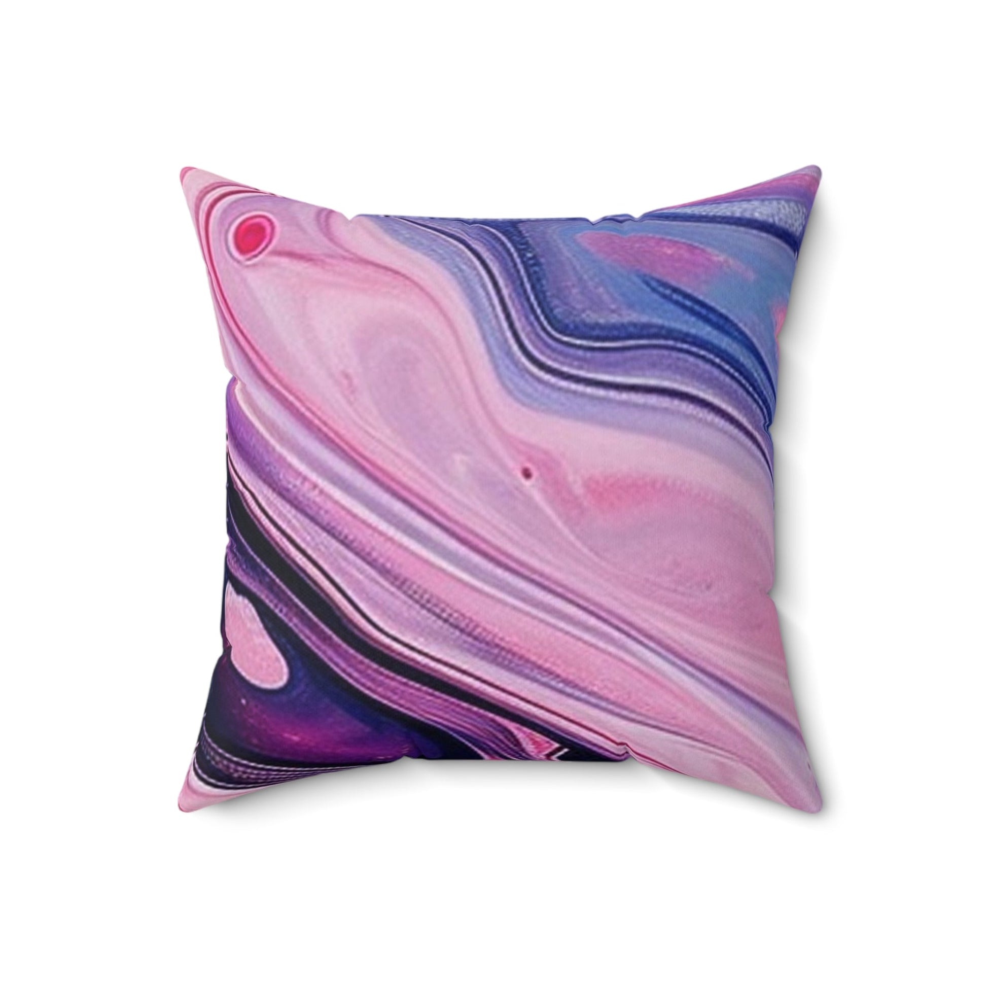 Swirling Abstract Throw Pillow, Artsulli - Art is Long, Life is Short, Home Decor, Size, 18" × 18", , , , , 14938367420218859799