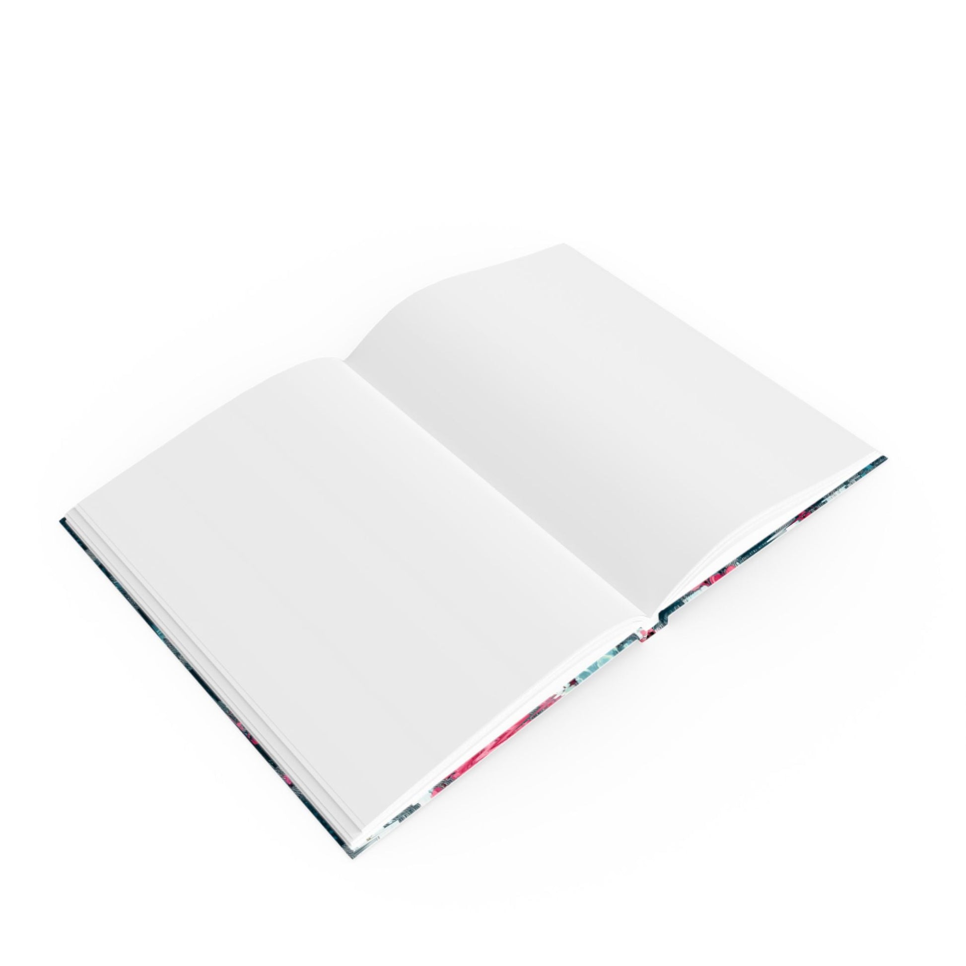 Teal Buffalo Plaid Floral Journal, Artsulli - Art is Long, Life is Short, Paper products, , , , , , , 