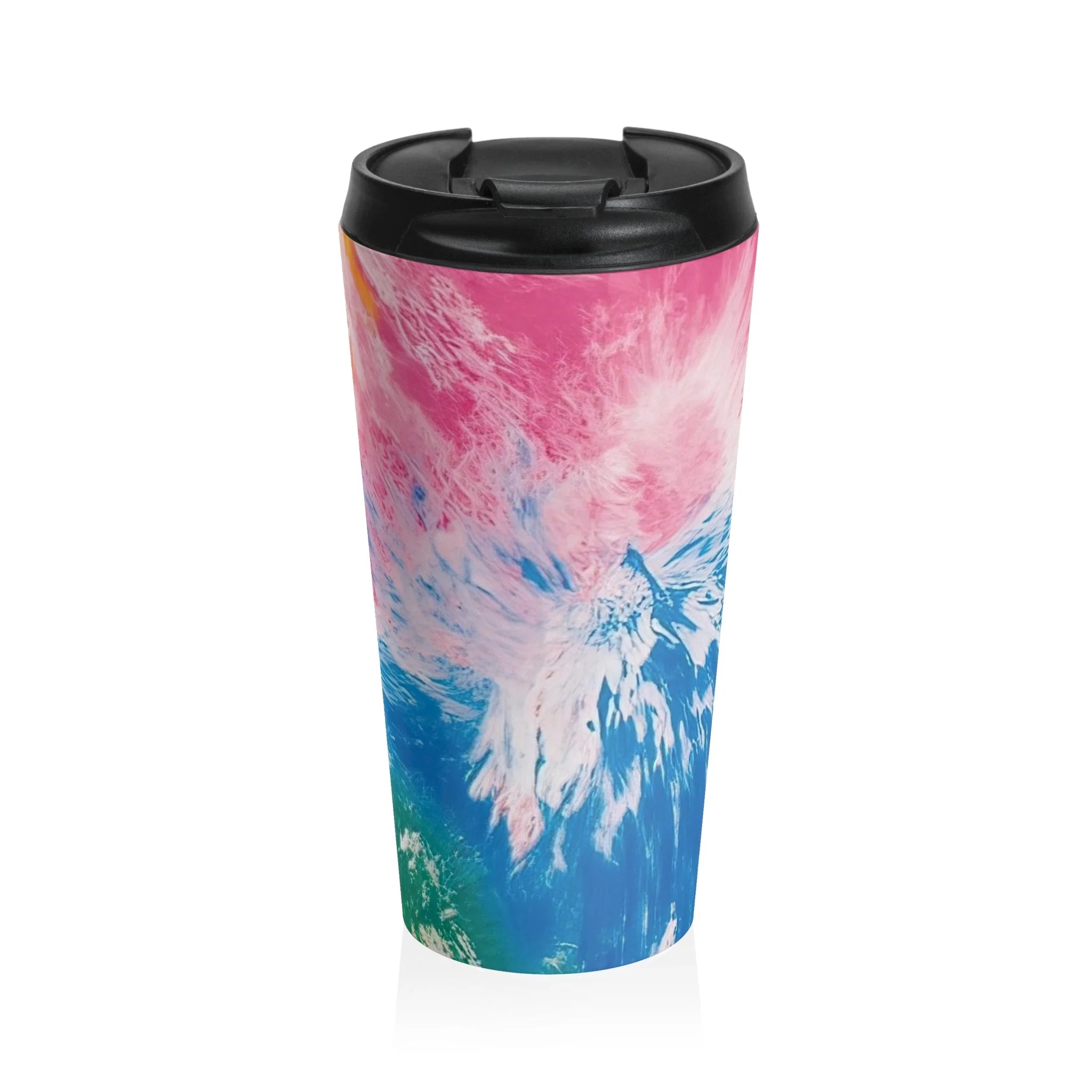 JAKKOUTTHEBXX Tie Dye Stainless Steel Travel Mug 2025