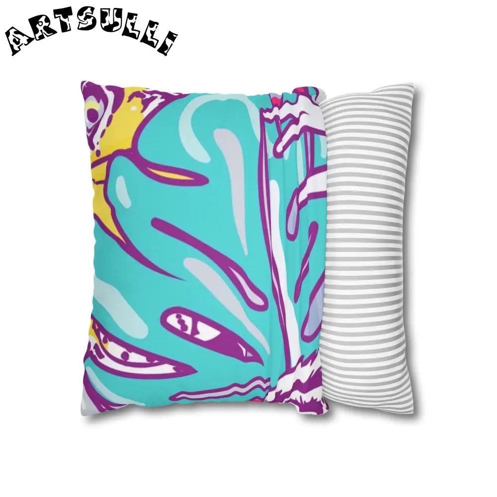 JAKKOUTTHEBXX Tropical Floral Tigers Throw Pillowcase 2025