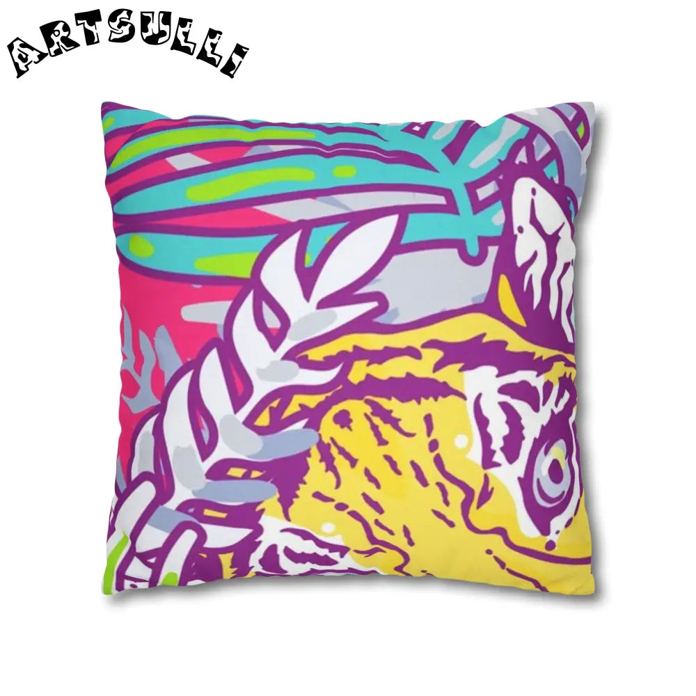 JAKKOUTTHEBXX Tropical Floral Tigers Throw Pillowcase 2025