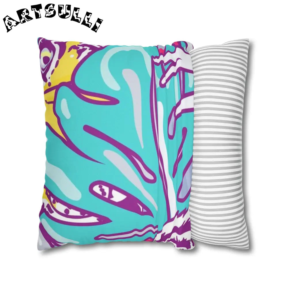 JAKKOUTTHEBXX Tropical Floral Tigers Throw Pillowcase 2025