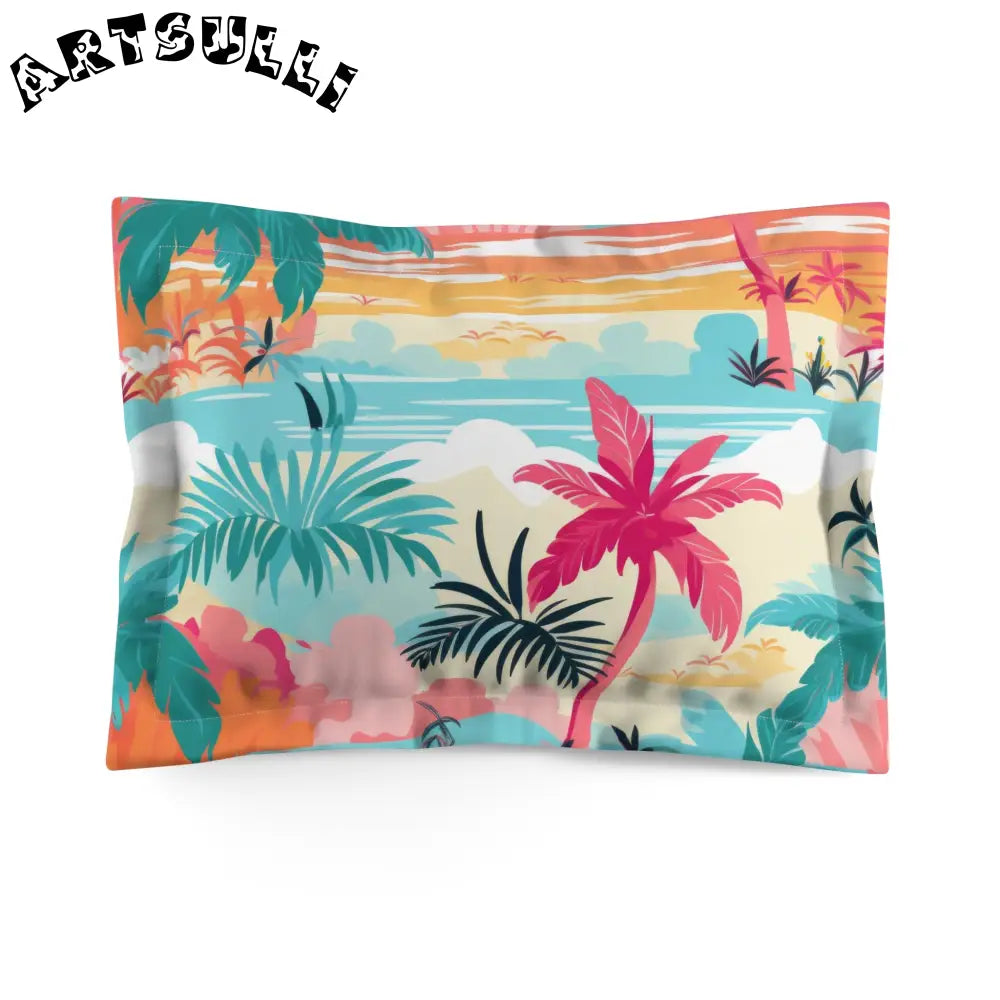 Tropical Sham Helps Form Special Area Displays, Artsulli - Art is Long, Life is Short, Home Decor, Size, Standard, , , , , 13264794545619902136