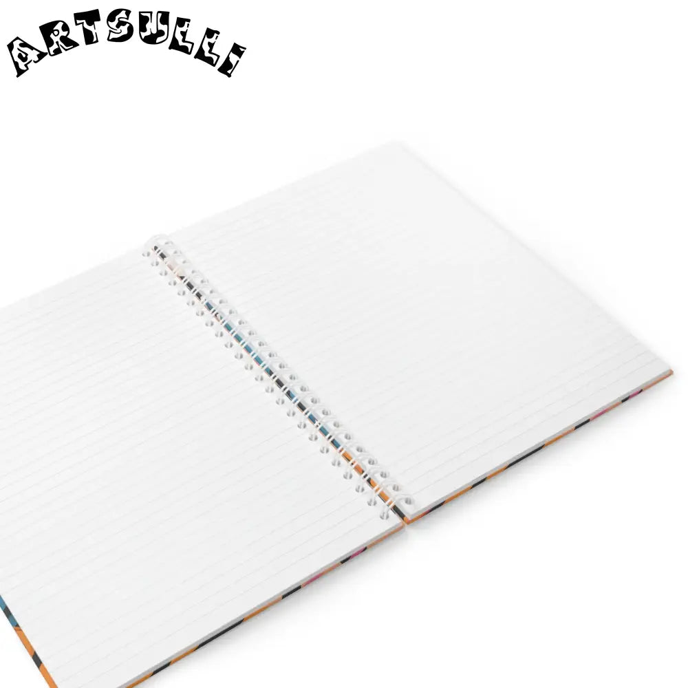 Tropical Tiger Wide Ruled Spiral Notebook, Artsulli - Art is Long, Life is Short, Paper products, , , , , , , 