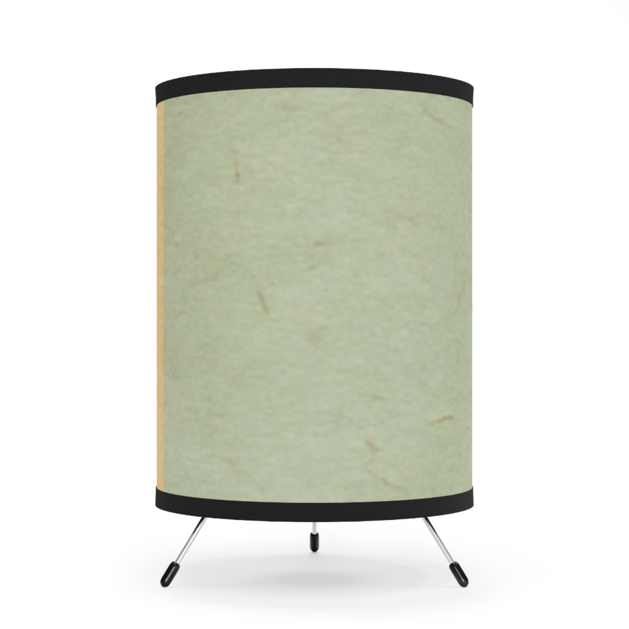 Two-Tone Cylindrical Tripod Lamp, Artsulli - Art is Long, Life is Short, Home Decor, Size, One size, Color, Black, , , 79844361439831652859