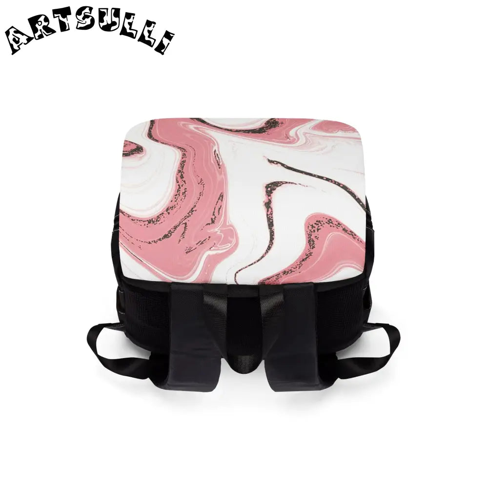 Unisex Casual Shoulder Backpack, Artsulli - Art is Long, Life is Short, Bags, , , , , , , 