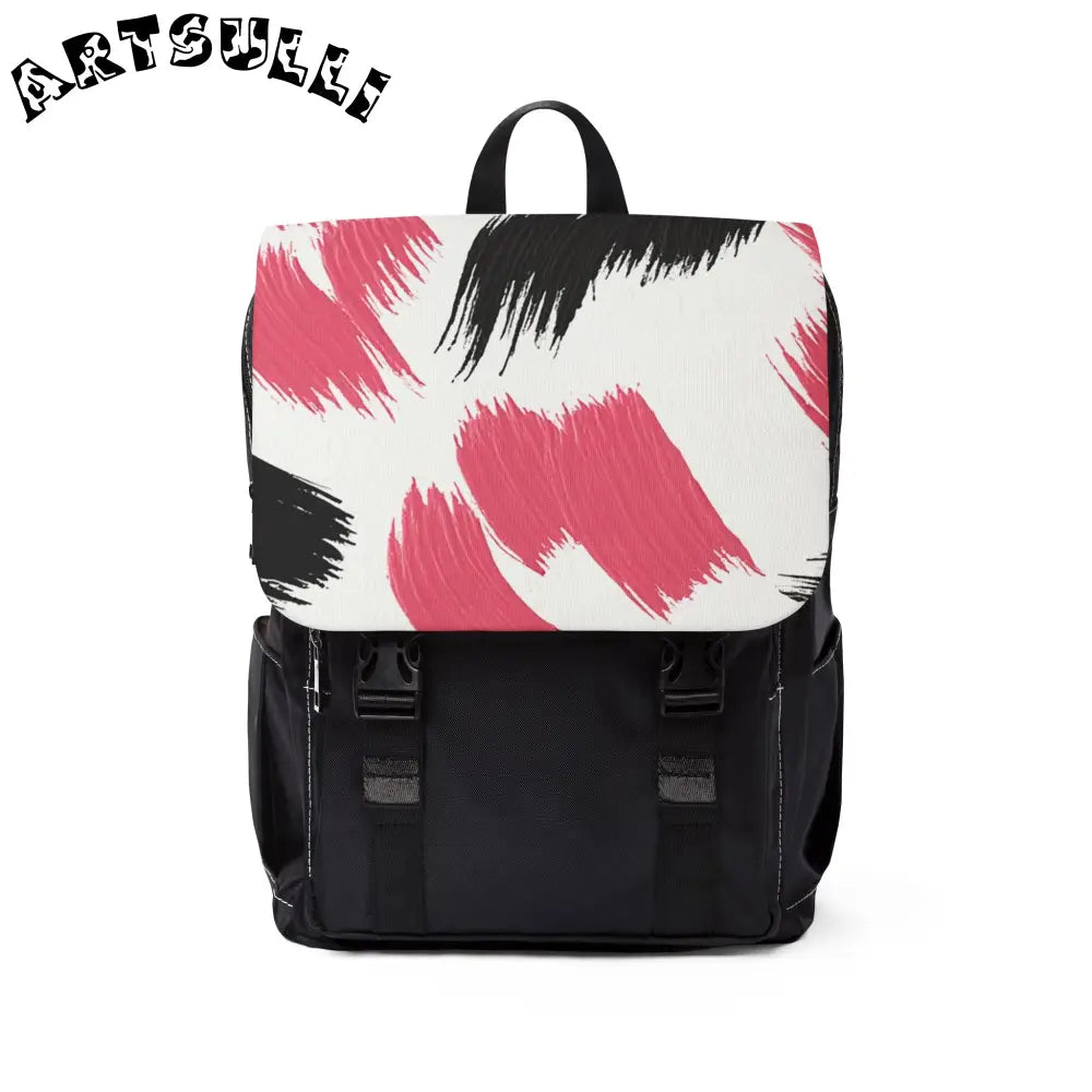 Unisex Casual Shoulder Backpack, Artsulli - Art is Long, Life is Short, Bags, Size, One size, , , , , 10253536276343644501