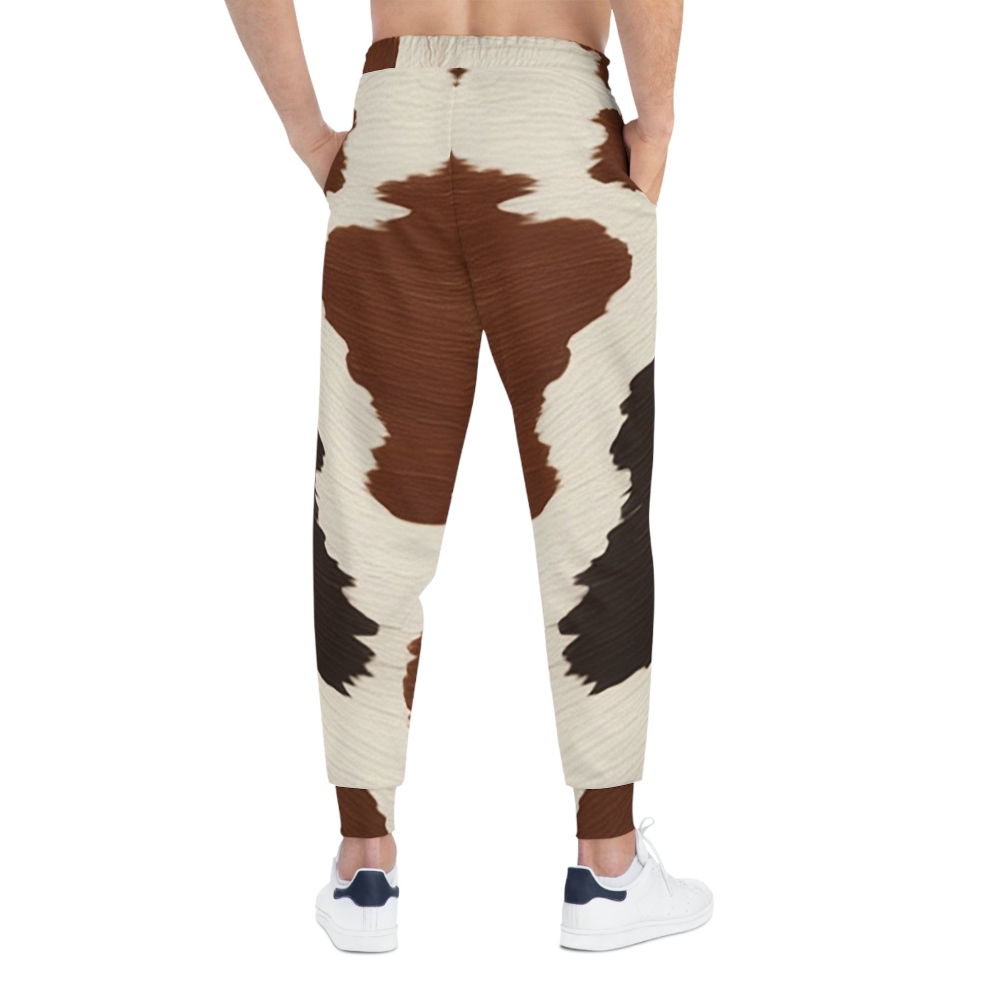 Unisex Cow Print Joggers, Artsulli - Art is Long, Life is Short, All Over Prints, , , , , , , 