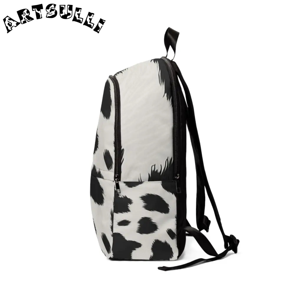 Unisex Fabric Backpack, Artsulli - Art is Long, Life is Short, Bags, , , , , , , 
