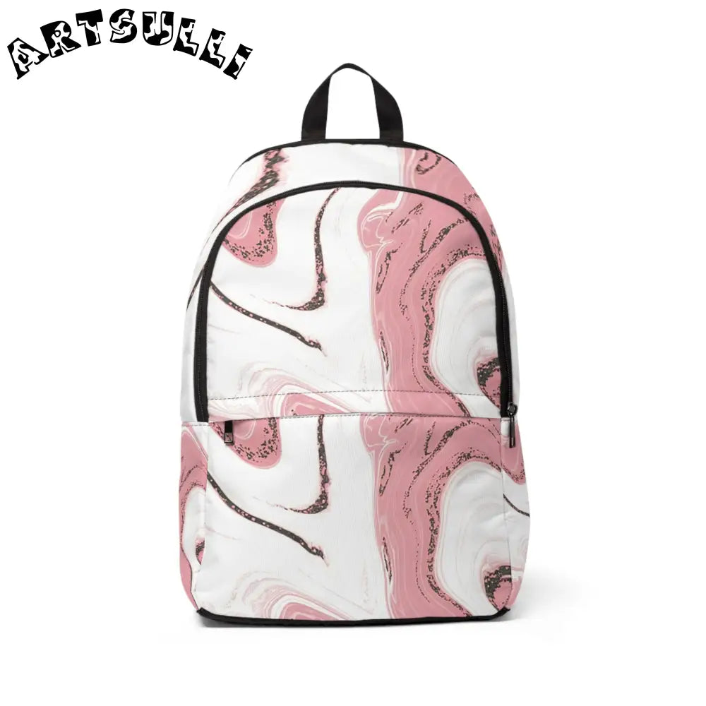Unisex Fabric Backpack, Artsulli - Art is Long, Life is Short, Bags, Size, One size, , , , , 18195988446952675653