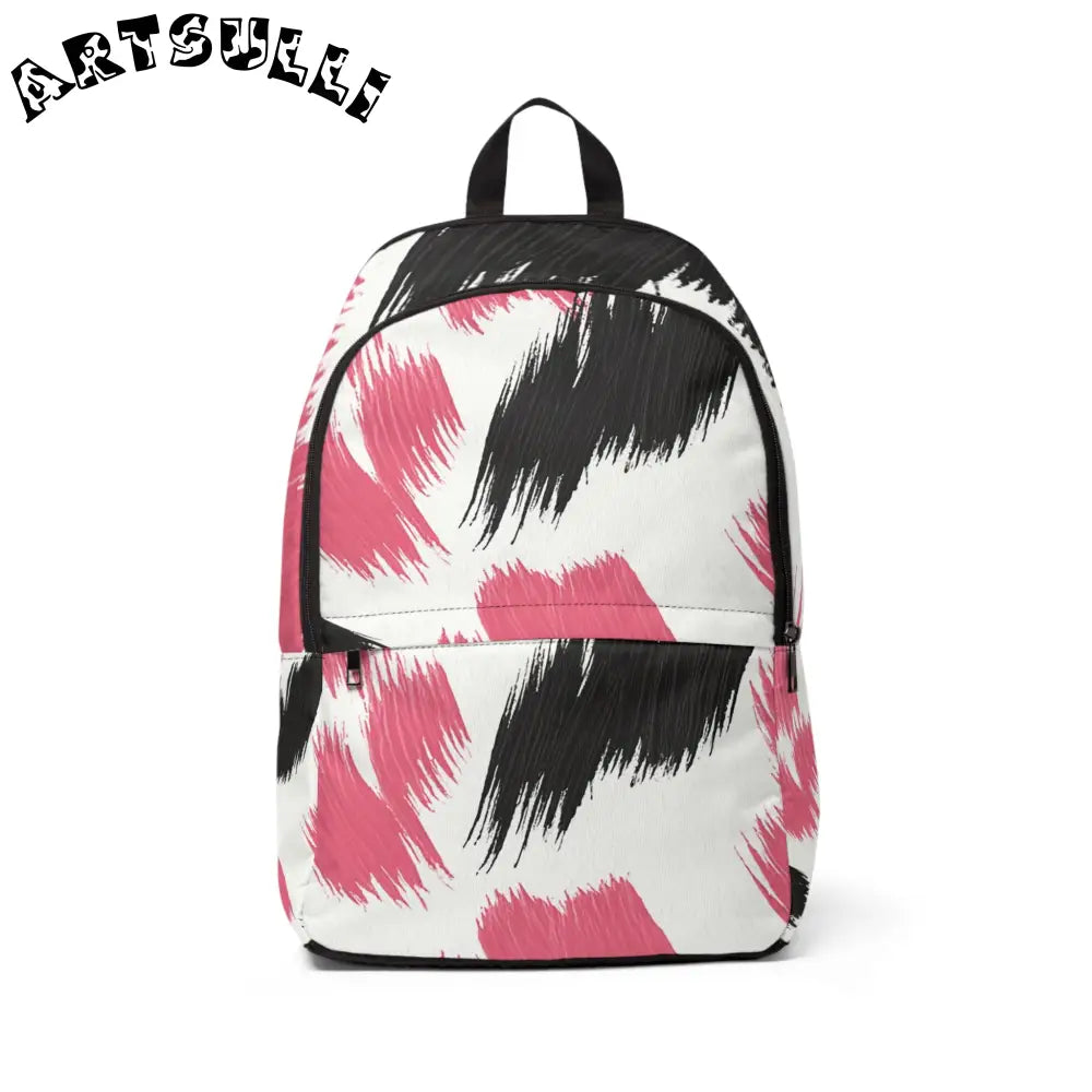 Unisex Fabric Backpack, Artsulli - Art is Long, Life is Short, Bags, Size, One size, , , , , 21883076099102660343