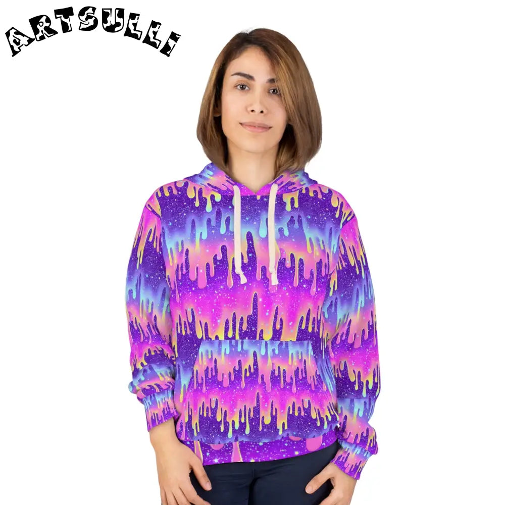 Unisex Pullover Hoodie (AOP), Artsulli - Art is Long, Life is Short, All Over Prints, , , , , , , 