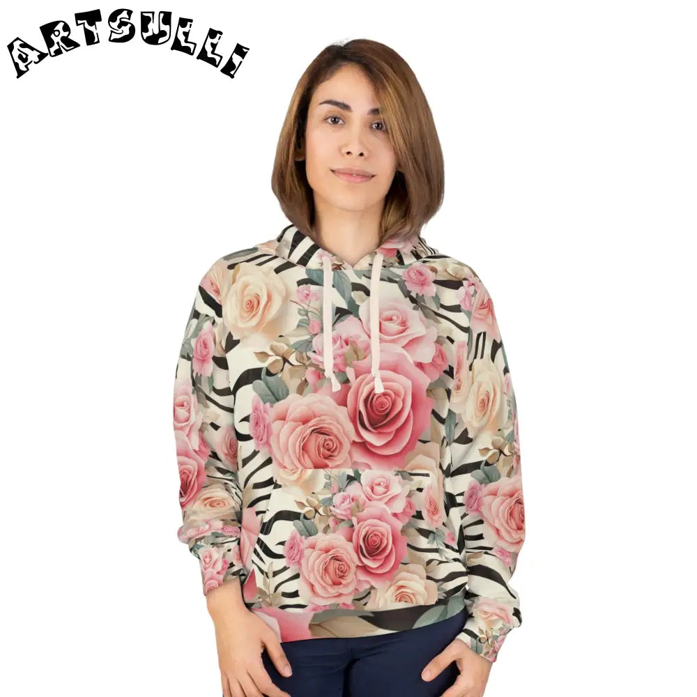 Unisex Pullover Hoodie (AOP), Artsulli - Art is Long, Life is Short, All Over Prints, , , , , , , 