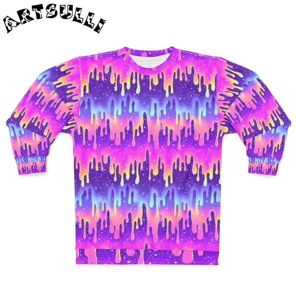 Unisex Sweatshirt (AOP), Artsulli - Art is Long, Life is Short, All Over Prints, Size, XS, , , , , 16819922687038928865