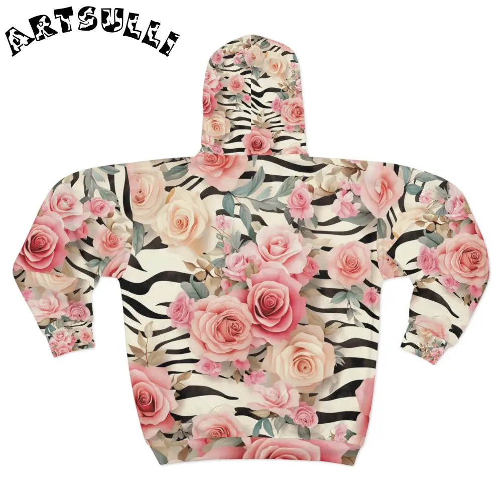 Unisex Zip Hoodie (AOP), Artsulli - Art is Long, Life is Short, All Over Prints, , , , , , , 