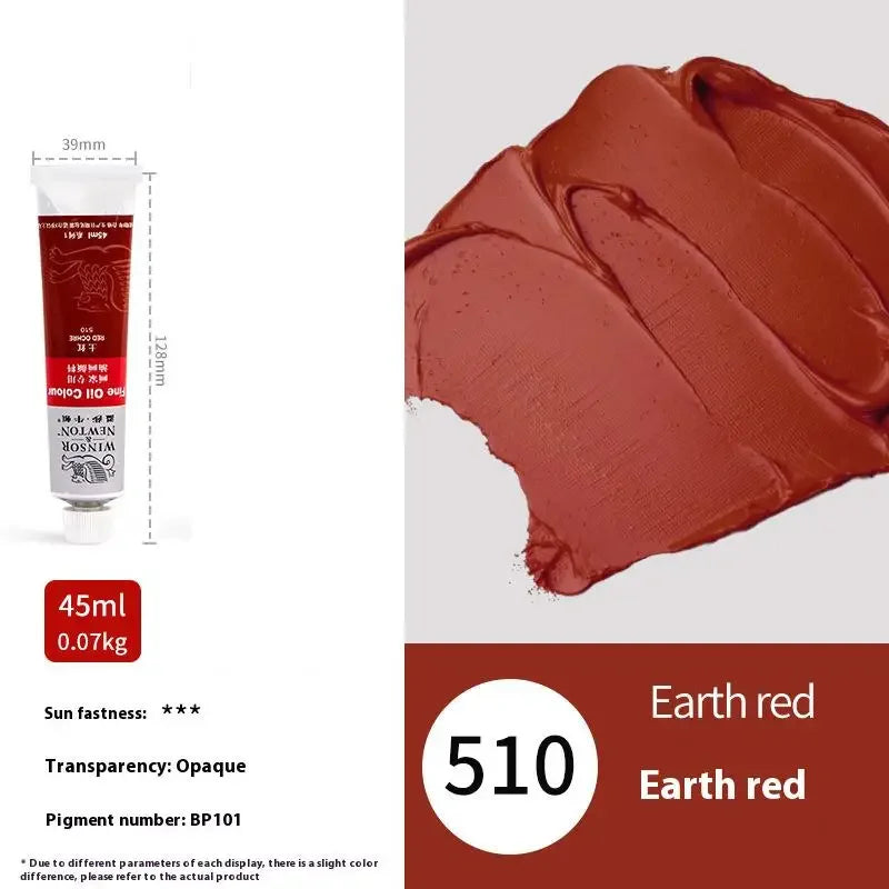 Winsor&Newton 45ML Oil Paint,Colorful Professionals Artist Drawing Tools for Canvas Wood,Crafts,Paper Art Stationery Supplies