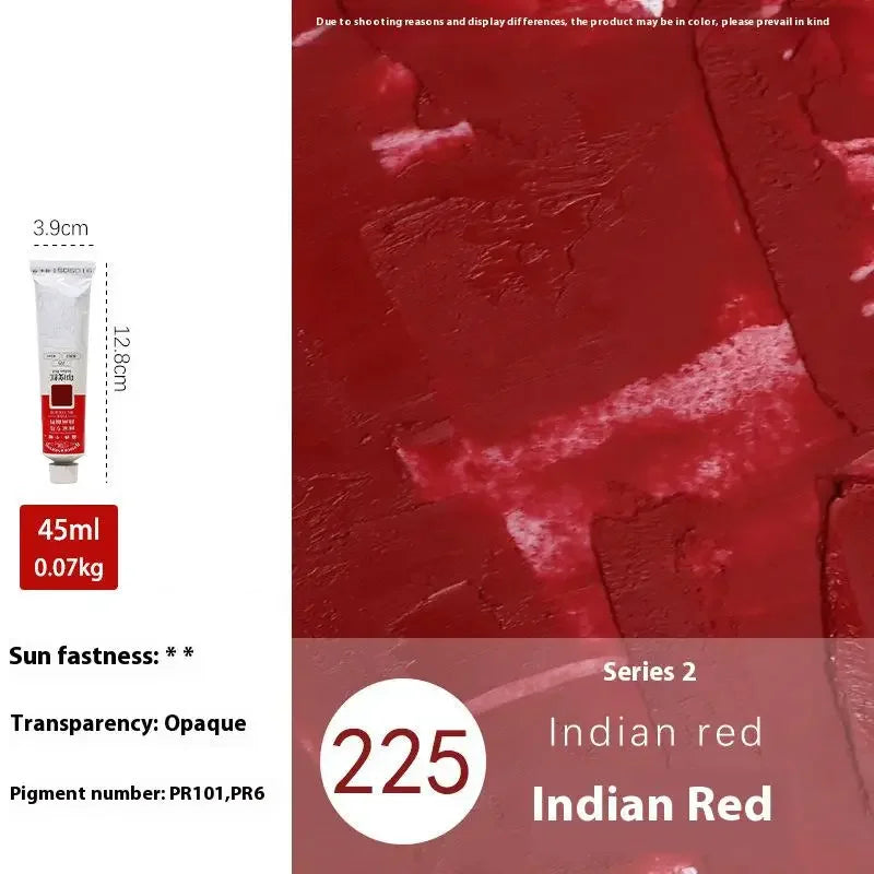 Winsor&Newton 45ML Oil Paint,Colorful Professionals Artist Drawing Tools for Canvas Wood,Crafts,Paper Art Stationery Supplies