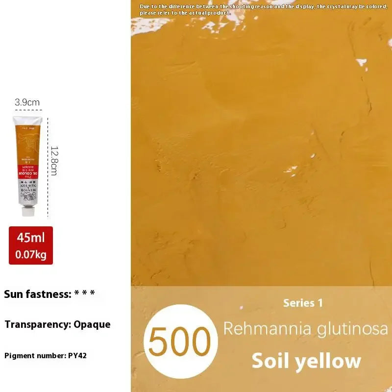 Winsor&Newton 45ML Oil Paint,Colorful Professionals Artist Drawing Tools for Canvas Wood,Crafts,Paper Art Stationery Supplies