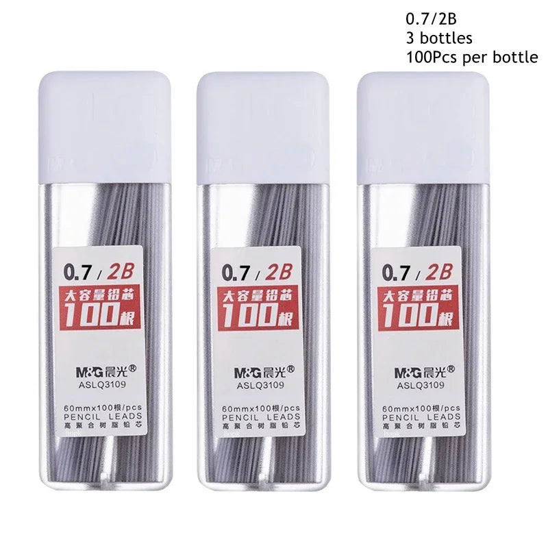 0.5/0.7mm Automatic Pencils Set HB/2B Refill Mechanical Pencil For Drawing Sketching Students School Supplies Cute Stationery