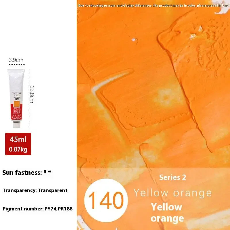 Winsor&Newton 45ML Oil Paint,Colorful Professionals Artist Drawing Tools for Canvas Wood,Crafts,Paper Art Stationery Supplies