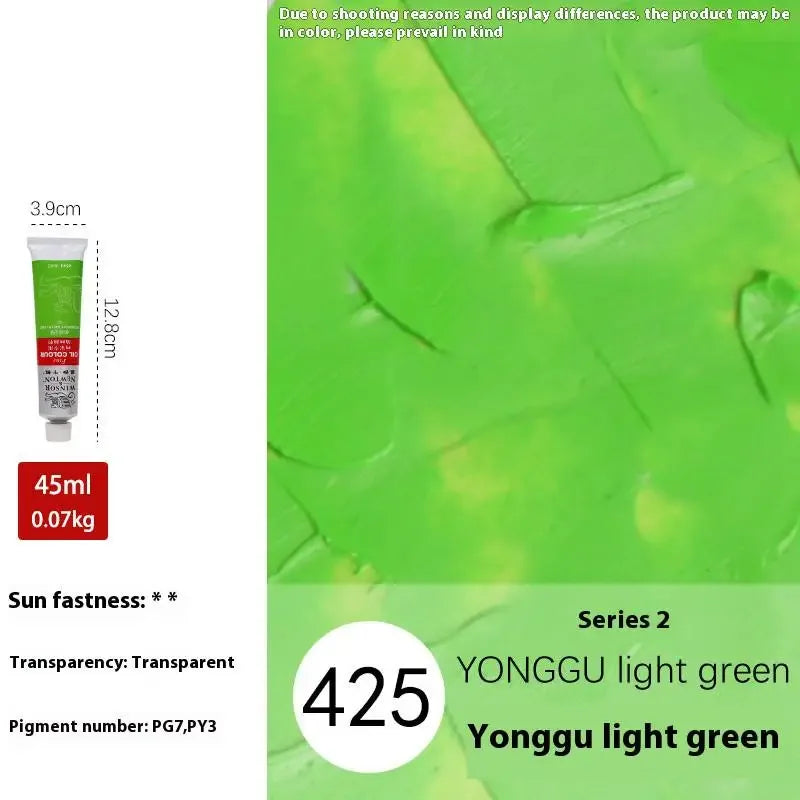 Winsor&Newton 45ML Oil Paint,Colorful Professionals Artist Drawing Tools for Canvas Wood,Crafts,Paper Art Stationery Supplies