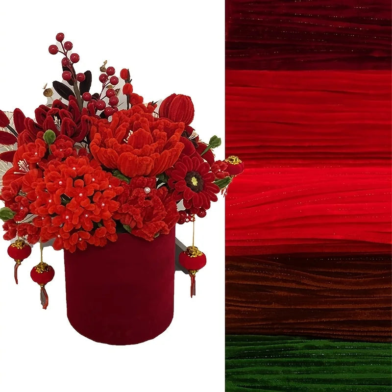 500/600 Pieces Pipe Cleaners Chenille Stems 12 Inch Craft Supplies Bulk for DIY Art and Craft Projects Creative Gift