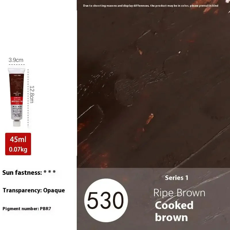 Winsor&Newton 45ML Oil Paint,Colorful Professionals Artist Drawing Tools for Canvas Wood,Crafts,Paper Art Stationery Supplies