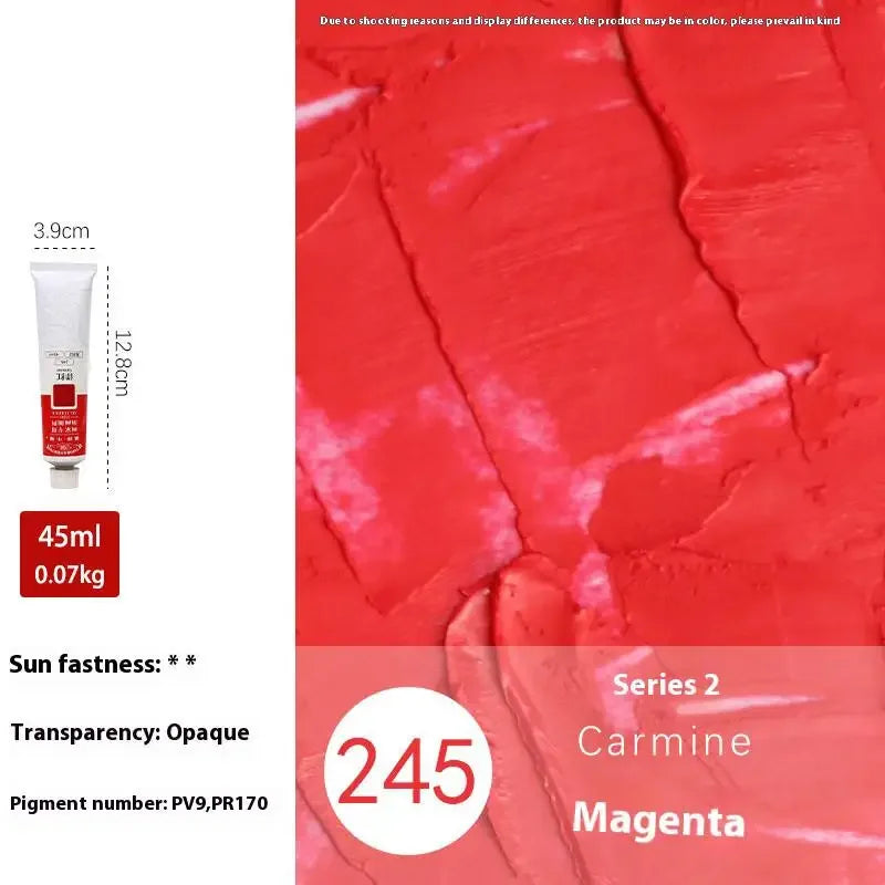 Winsor&Newton 45ML Oil Paint,Colorful Professionals Artist Drawing Tools for Canvas Wood,Crafts,Paper Art Stationery Supplies